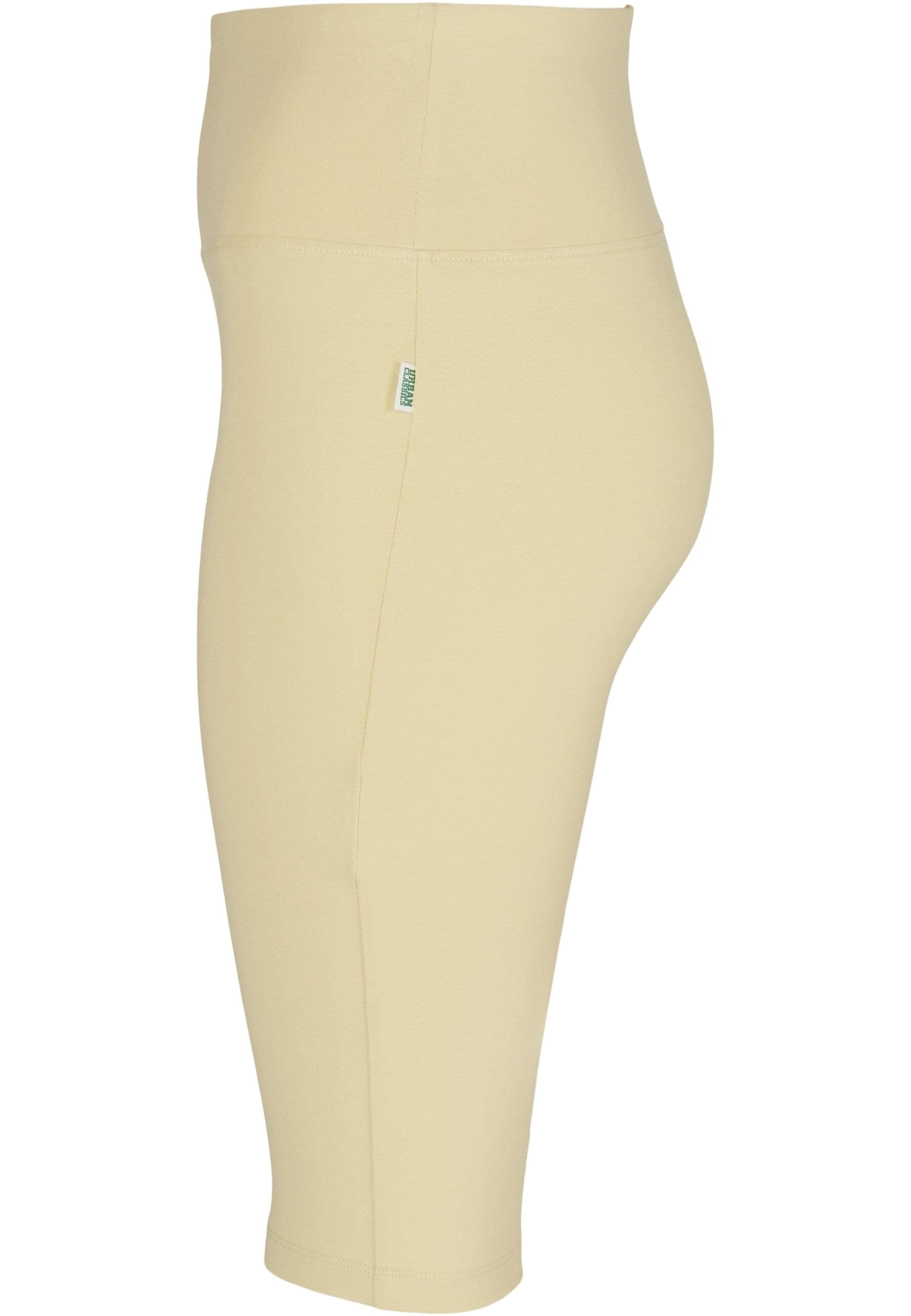 URBAN CLASSICS Radlerhose »Urban Classics Damen Ladies Organic Stretch Jersey Cycle Shorts«, (1 tlg.)