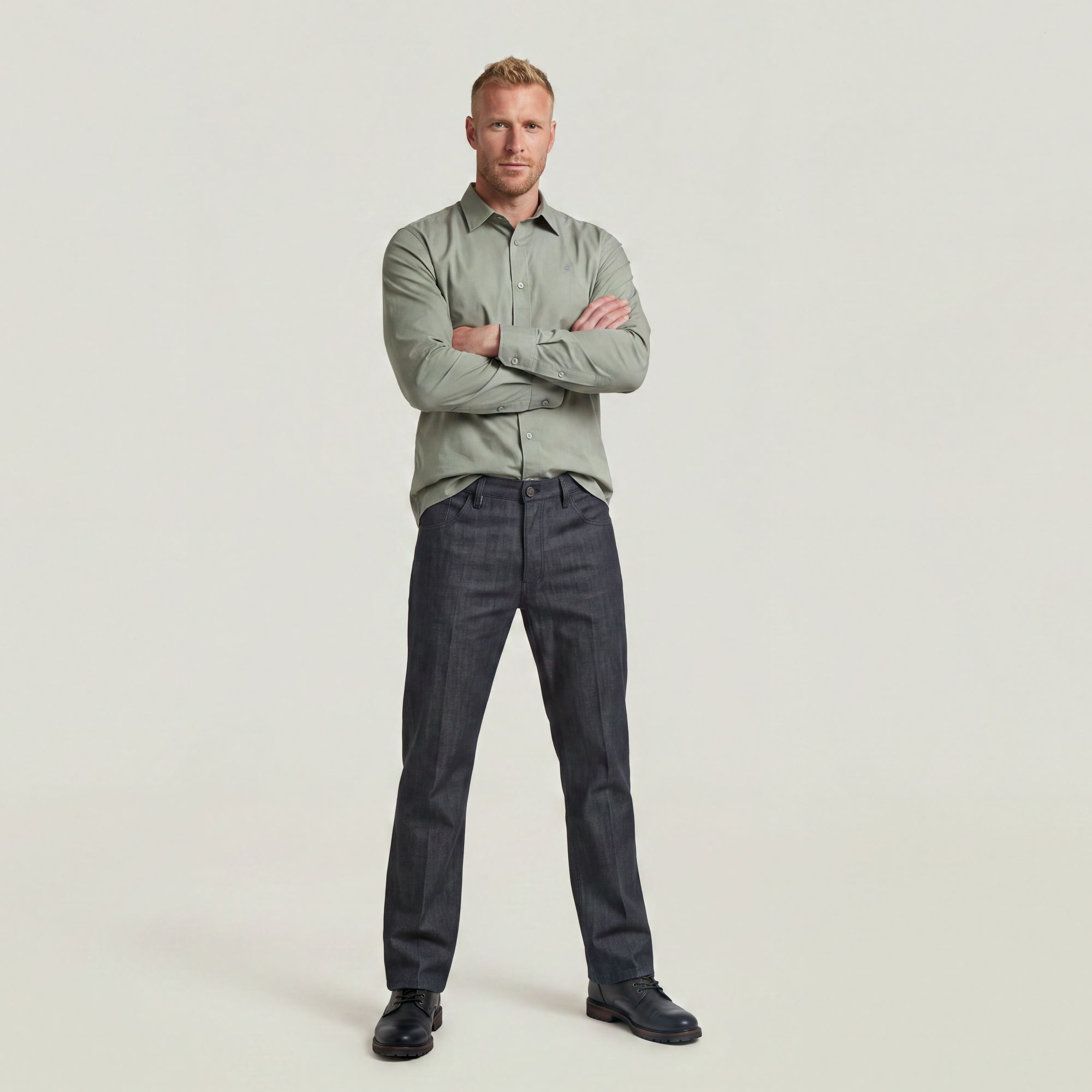 G-STAR Langarmshirt »Uniform Slim Hemd«