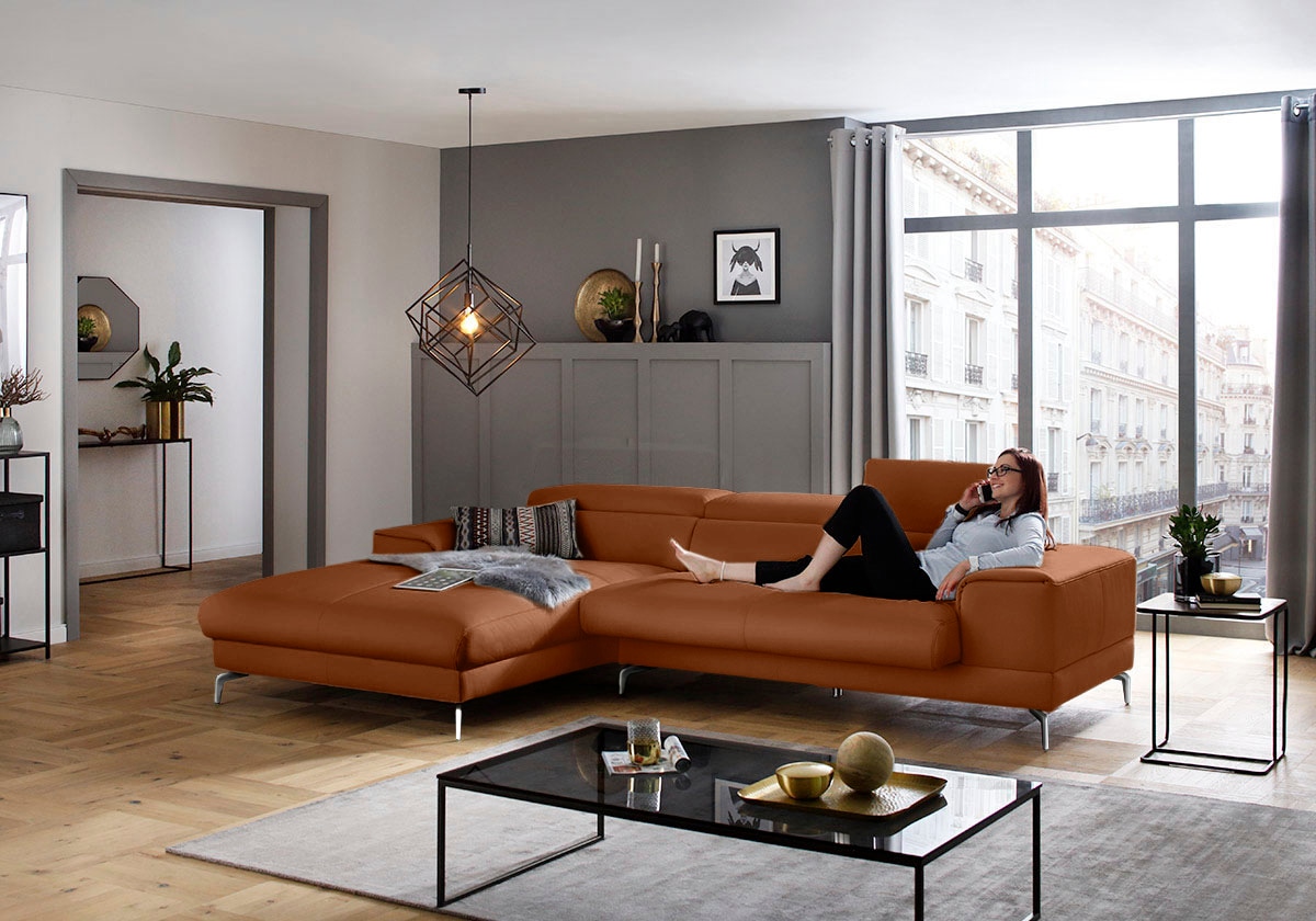 W.SCHILLIG Ecksofa "piedroo, Designsofa mit tollem Sitzkomfort, bequem und günstig online kaufen