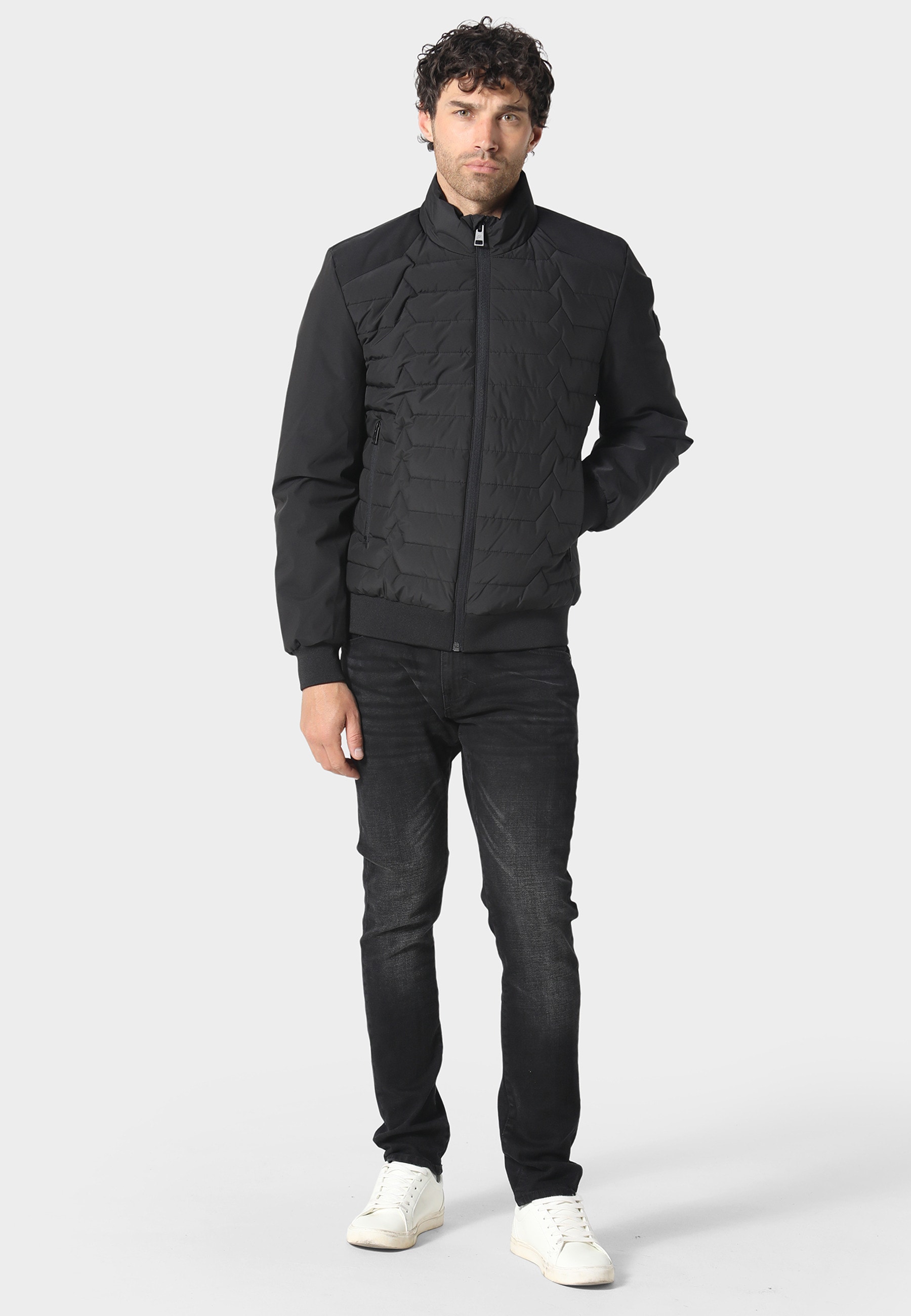 883Police Allwetterjacke »883 Police FARLAND JACKET« 1 Stk. tlg. ohne Kapuze