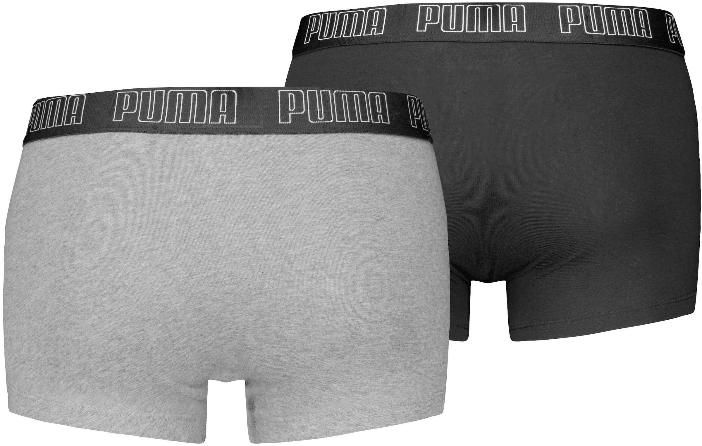 PUMA Boxer »Everyday Hipster«, 2er-Packer Packung, ohne Eingriff, Logobund