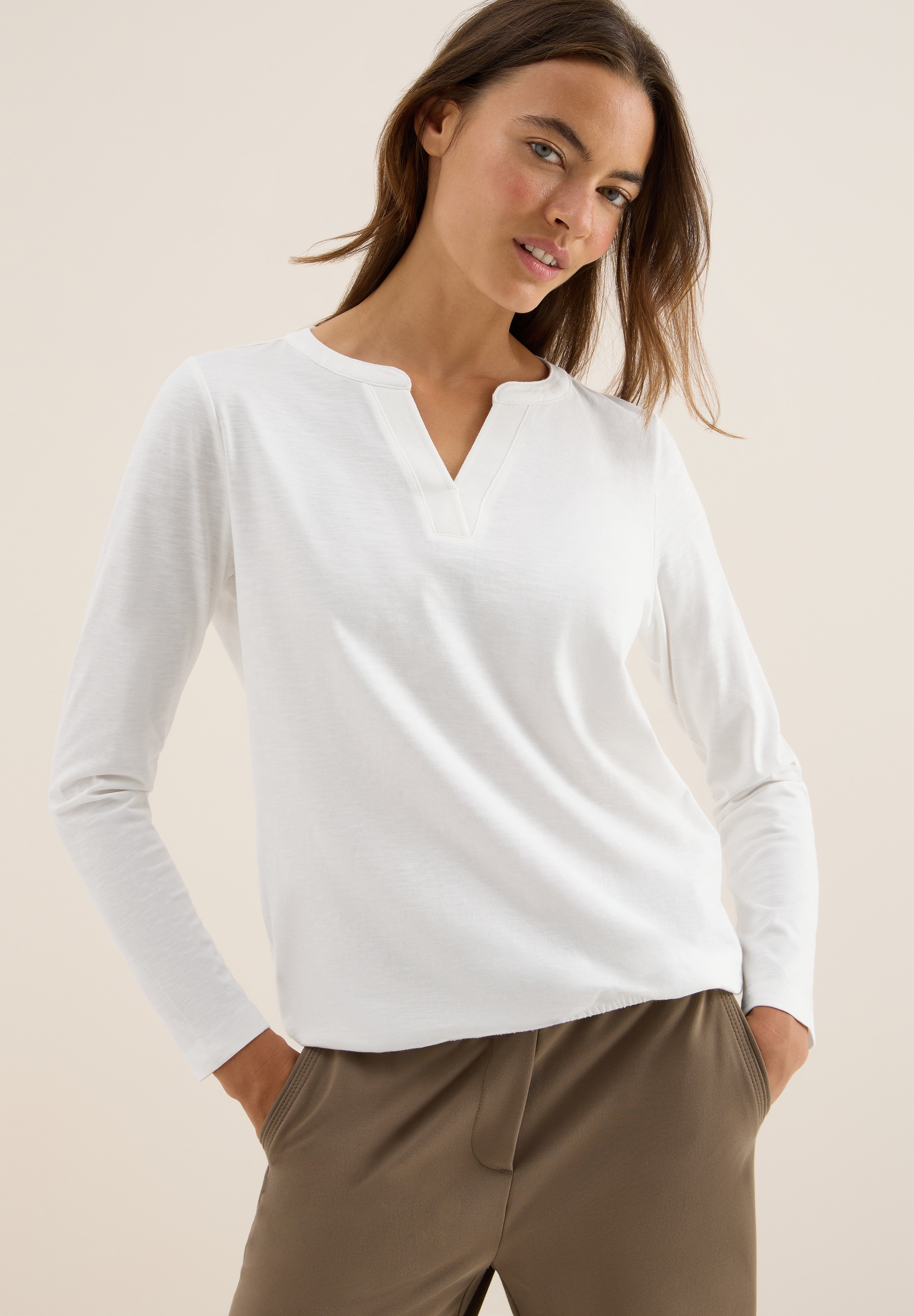 Cecil Langarmshirt, aus reiner Baumwolle