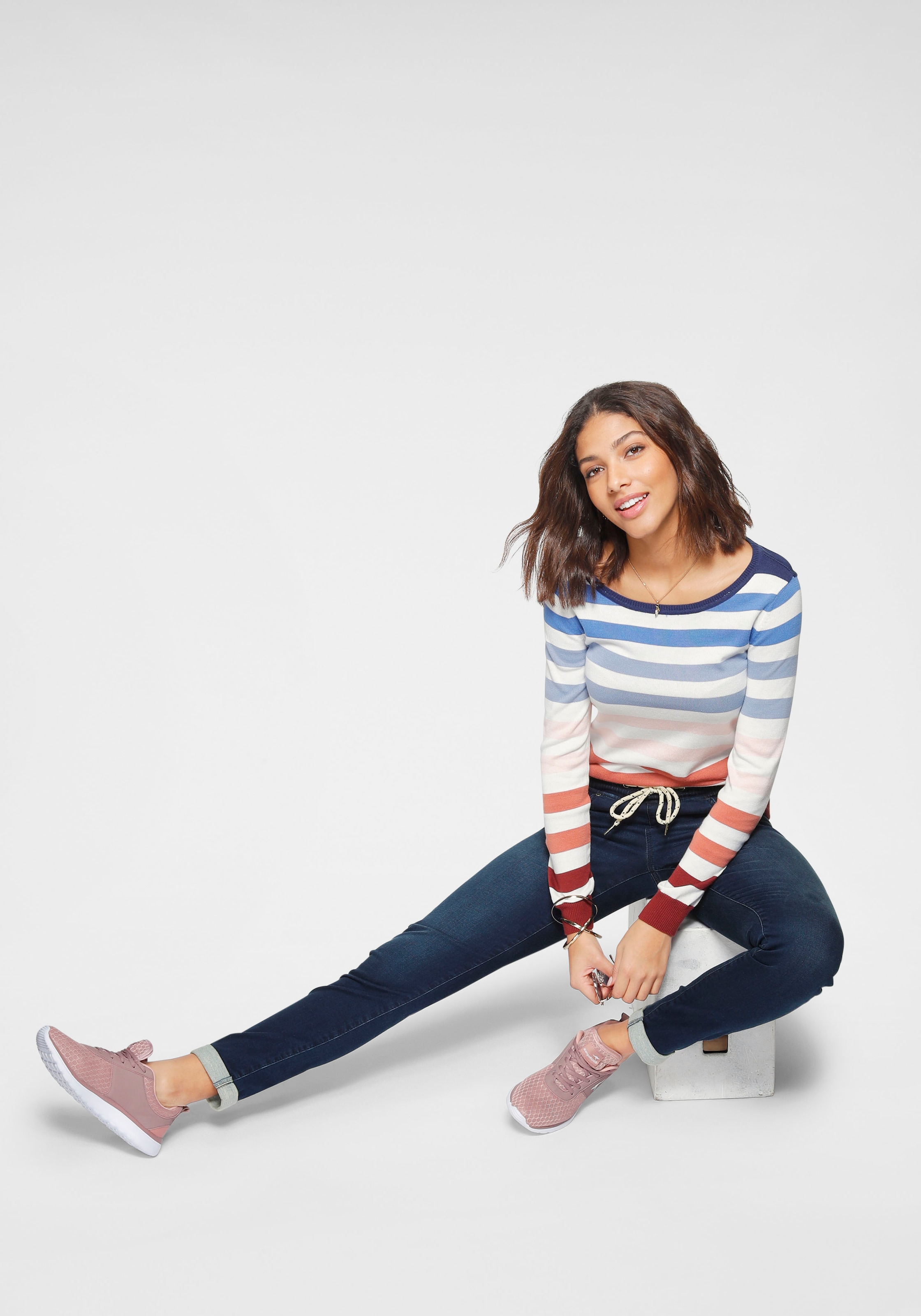KangaROOS Bequeme Jeans, elastische Passform, gerade Beinform