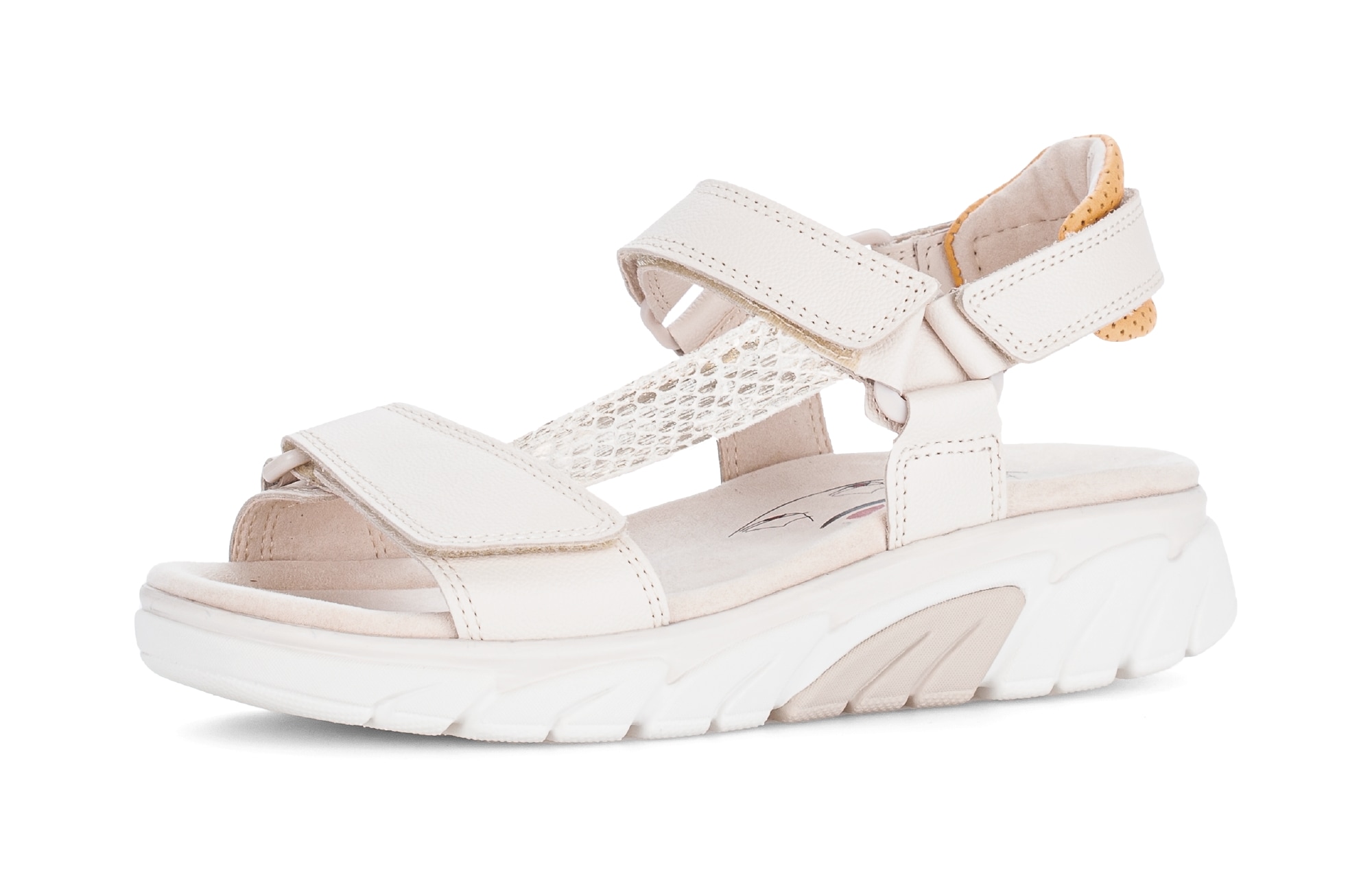 rollingsoft Sandalette Keilabsatz, Riemchensandale im Trekking-Look, G-Weite (=weit)