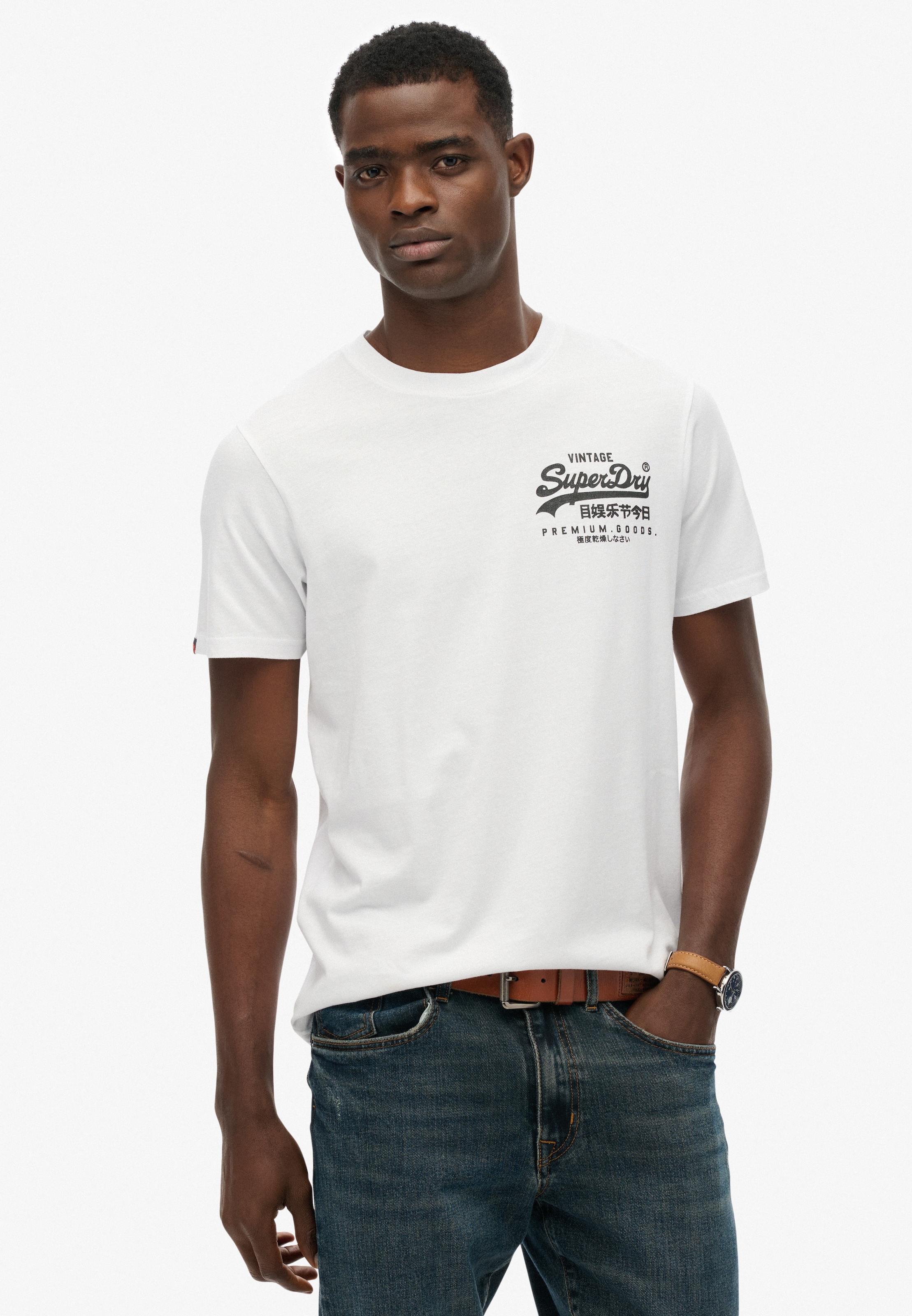 Superdry Rundhalsshirt "VL TOKYO RELAXED TEE", mit coolem Tattoo-Print günstig online kaufen