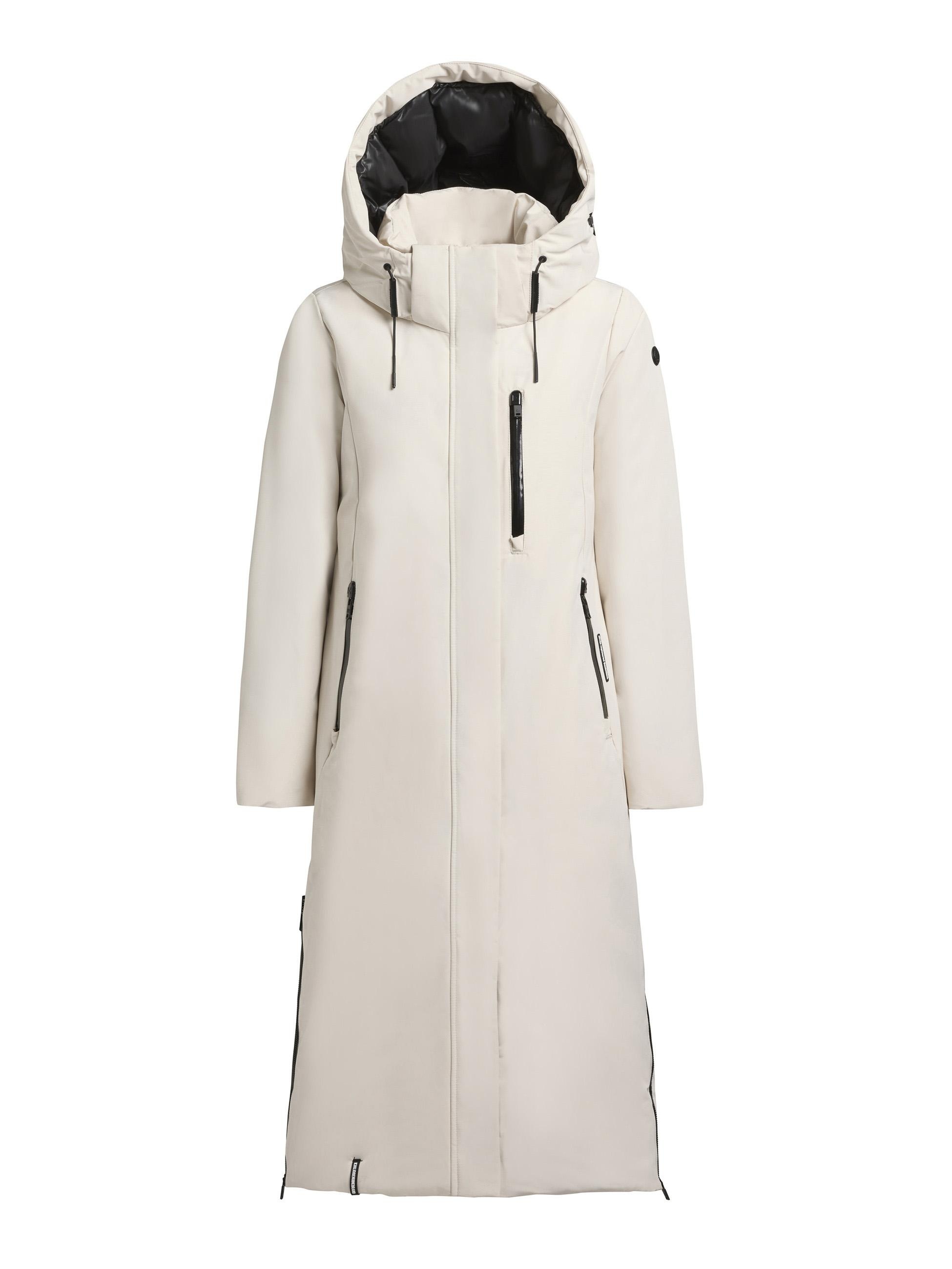 khujo Wintermantel »Lofi2-YM«, Langer Damen Winterparka mit Kapuze