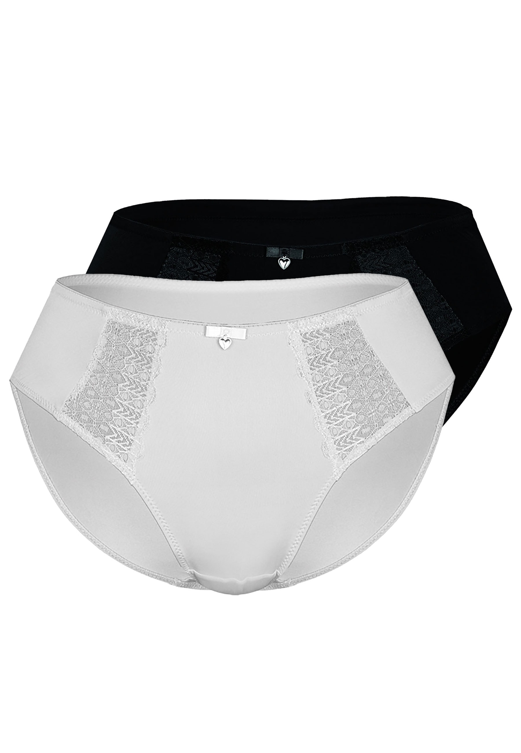 Sassa Slip "Lovely Secret" 2er Pack, mit Spitzeneinsatz günstig online kaufen
