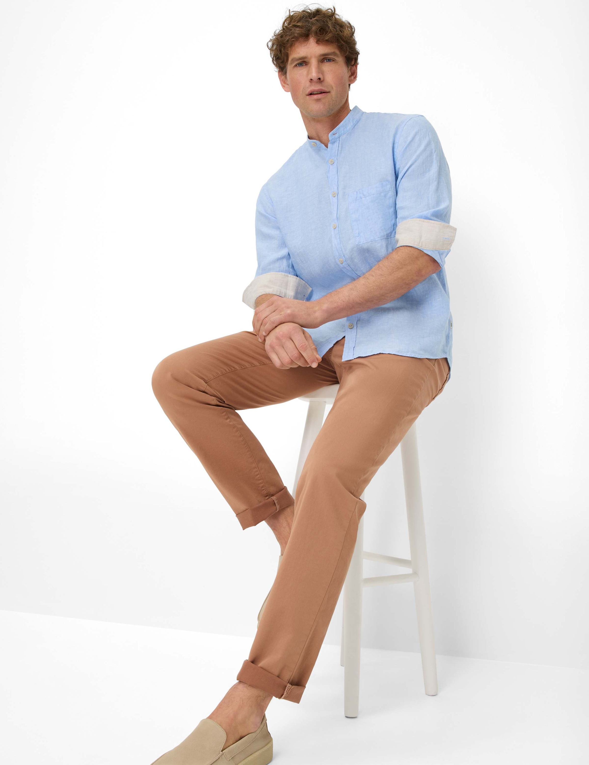 Brax Leinenhemd »Style Herrenhemd«