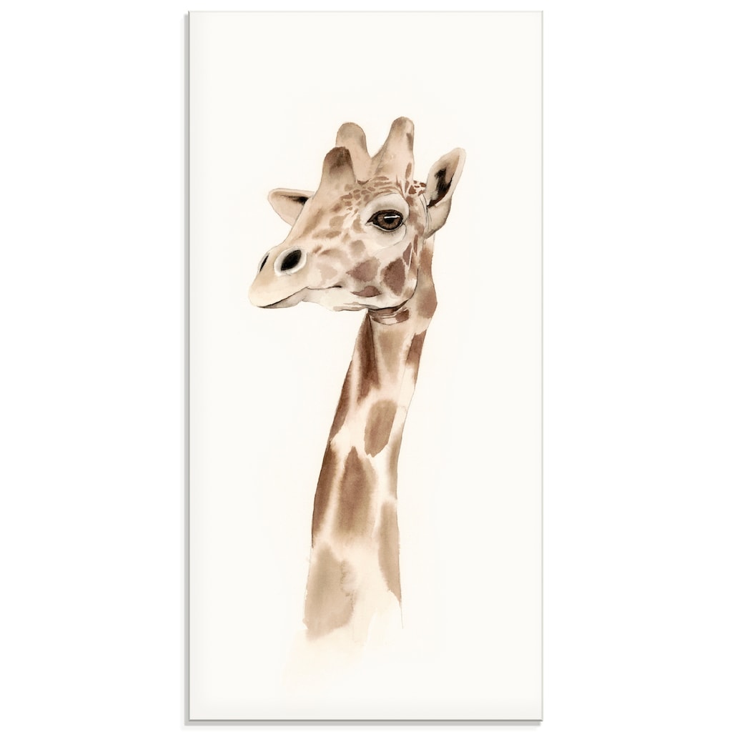 Artland Glasbild »Safari Porträt III«, Wildtiere, (1 St.)