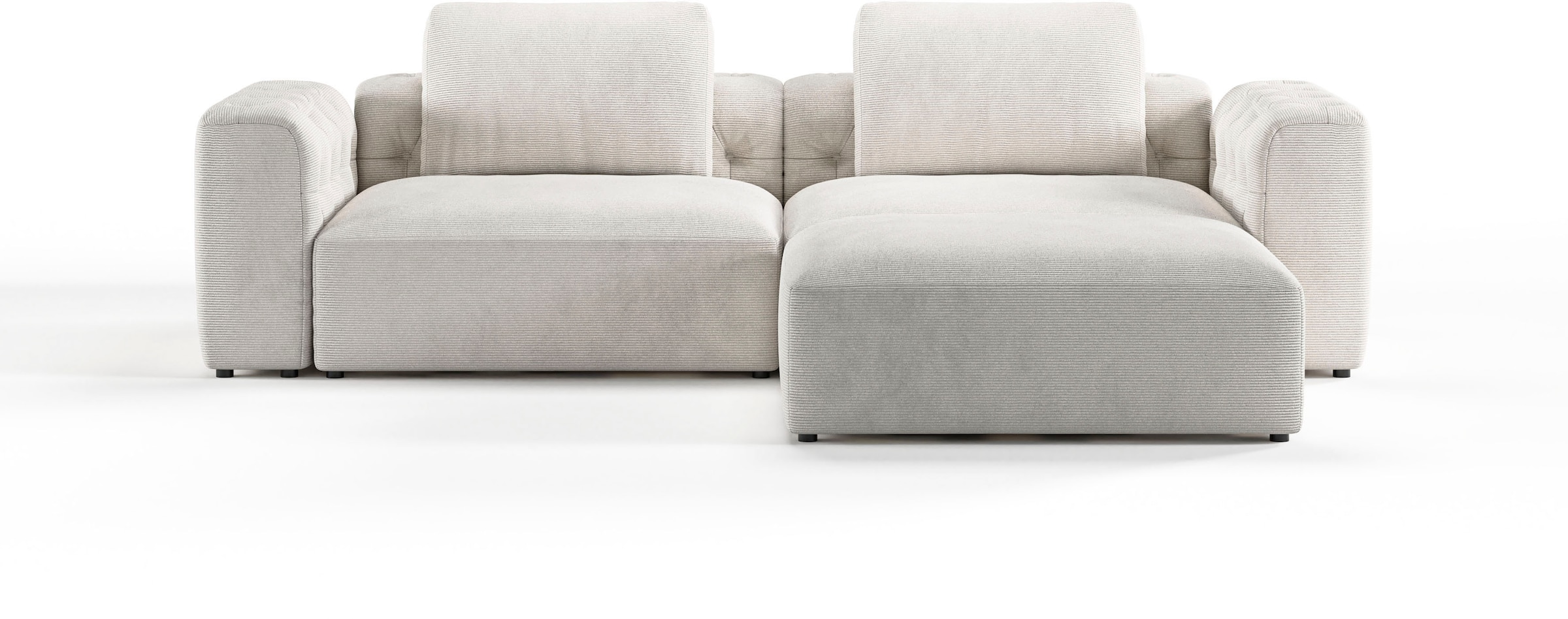 RAUM.ID Ecksofa »Cushid L-Form«, Modulset, bestehend aus 3 Teilen