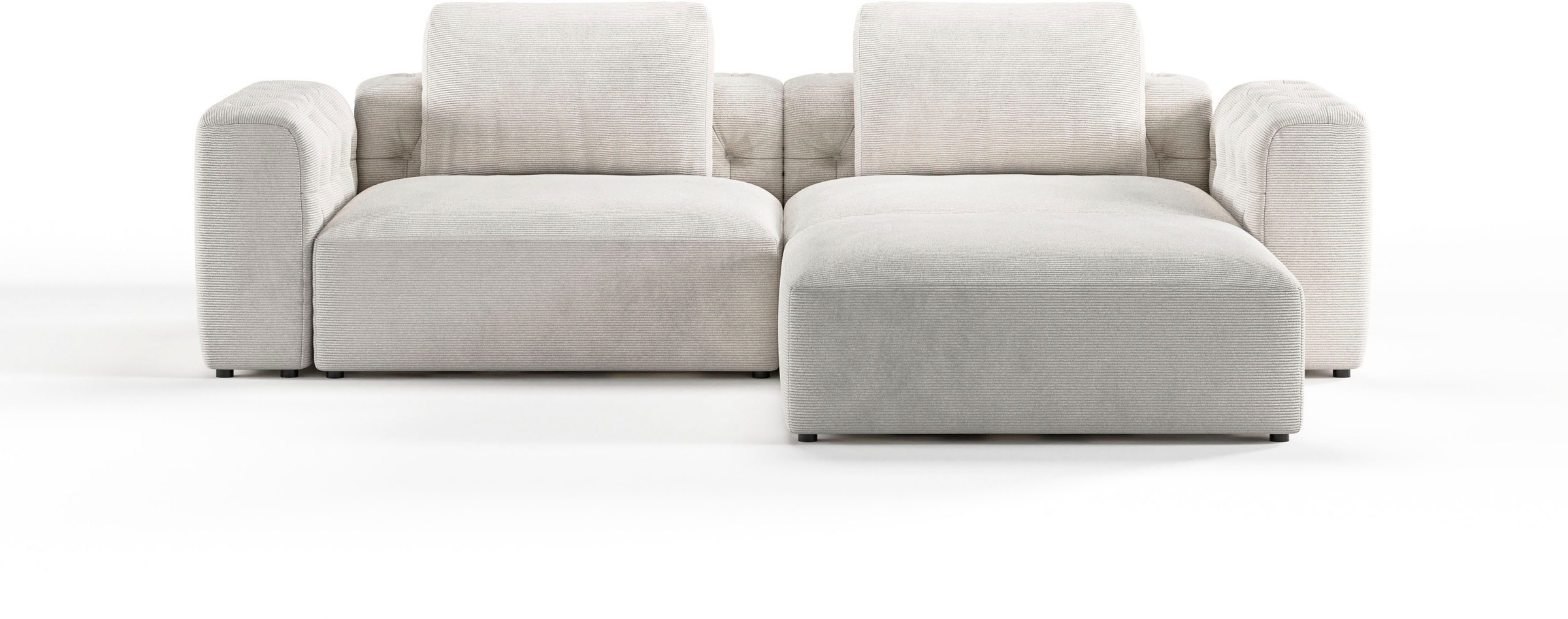 RAUM.ID Ecksofa "Cushid L-Form", Modulset, bestehend aus 3 Teilen günstig online kaufen