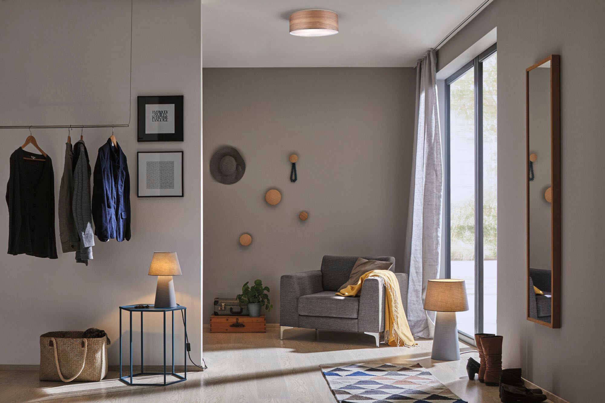 Paulmann LED Deckenleuchte »Liska«, 3 flammig, Leuchtmittel E27 | ohne Leuchtmittel, E27