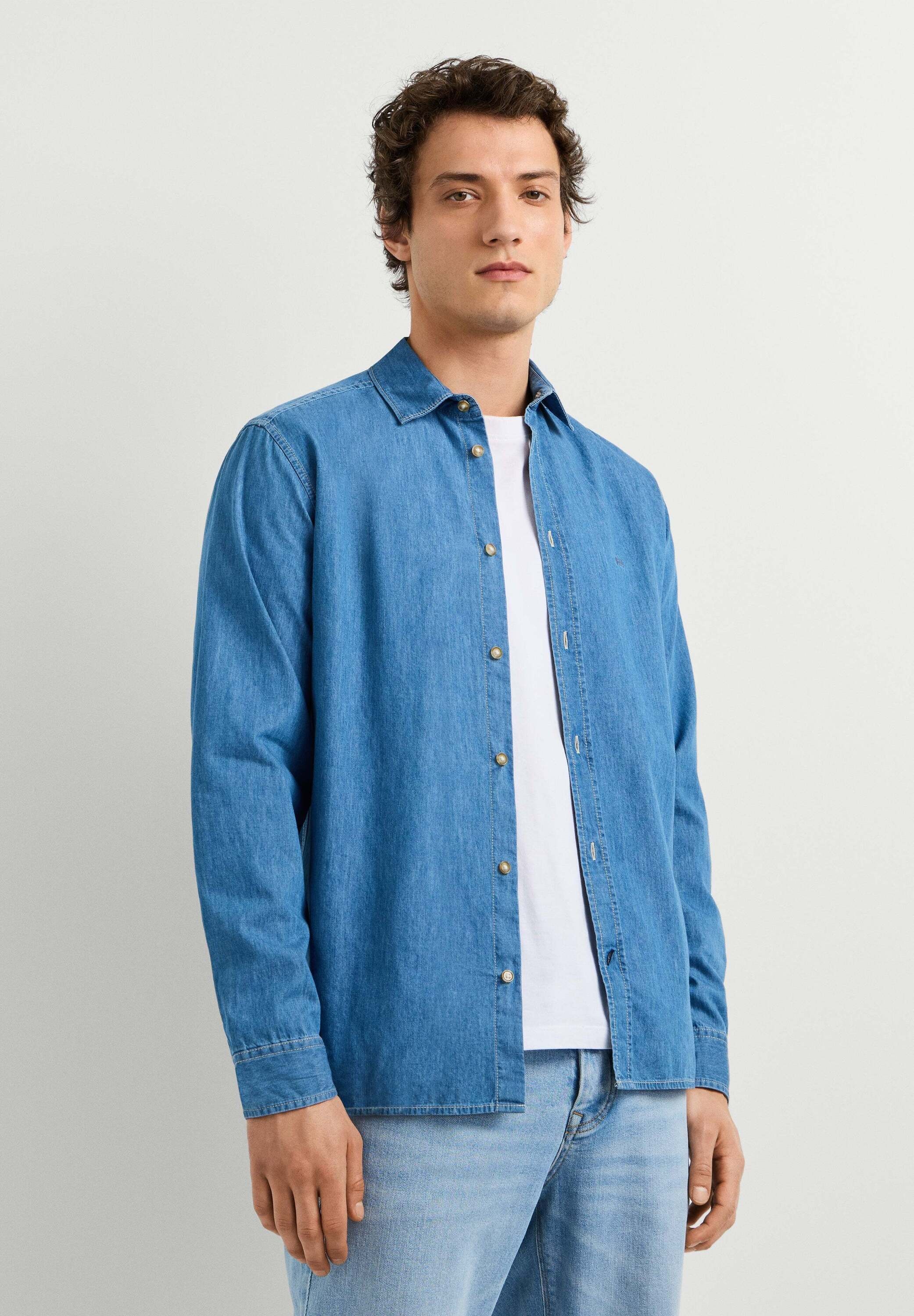 Pepe Jeans Funktionsshirt »shirt ABEL CLASSIC SLIM SHIRT«