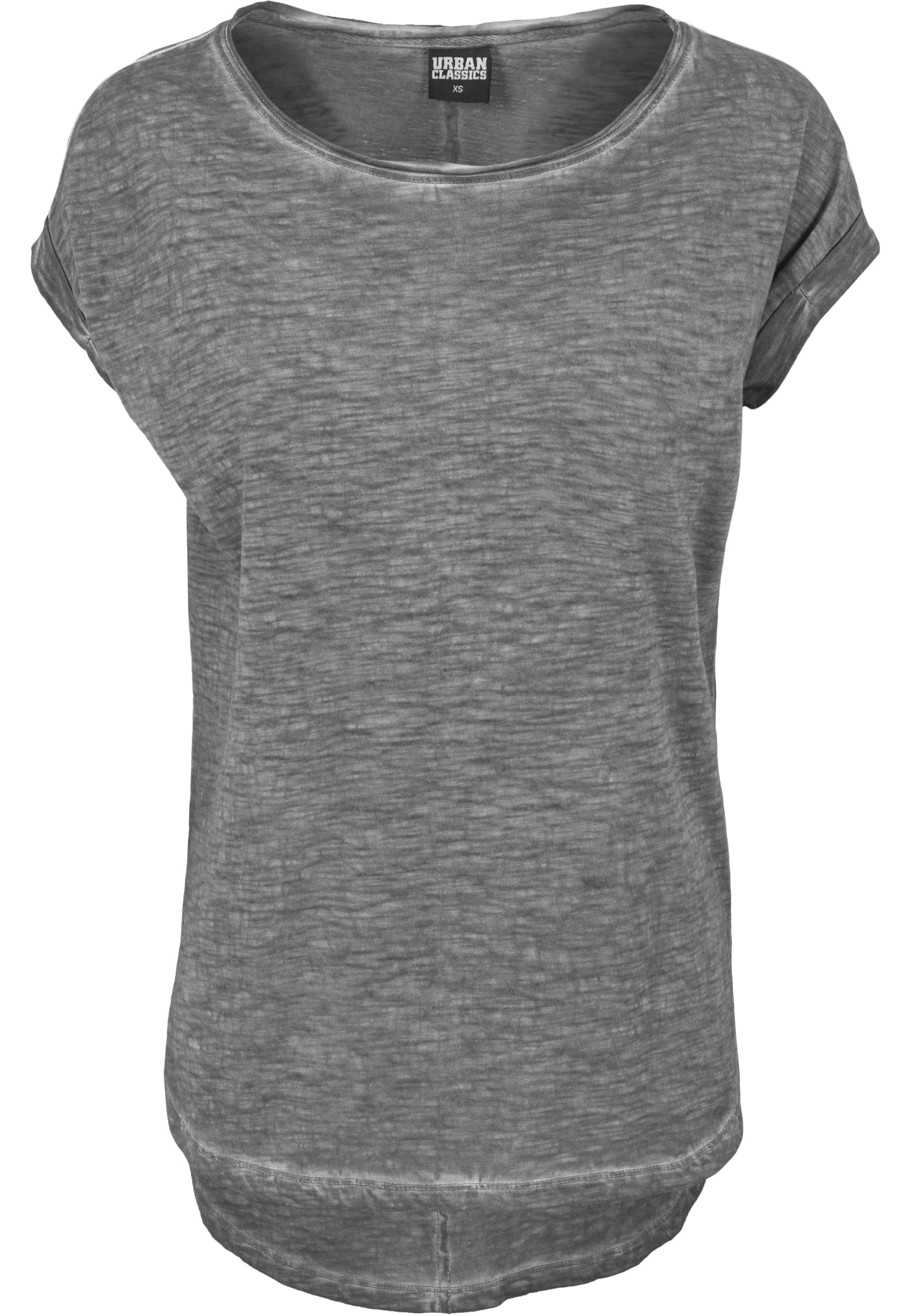 URBAN CLASSICS Kurzarmshirt "Urban Classics Damen Ladies Long Back Shaped S günstig online kaufen