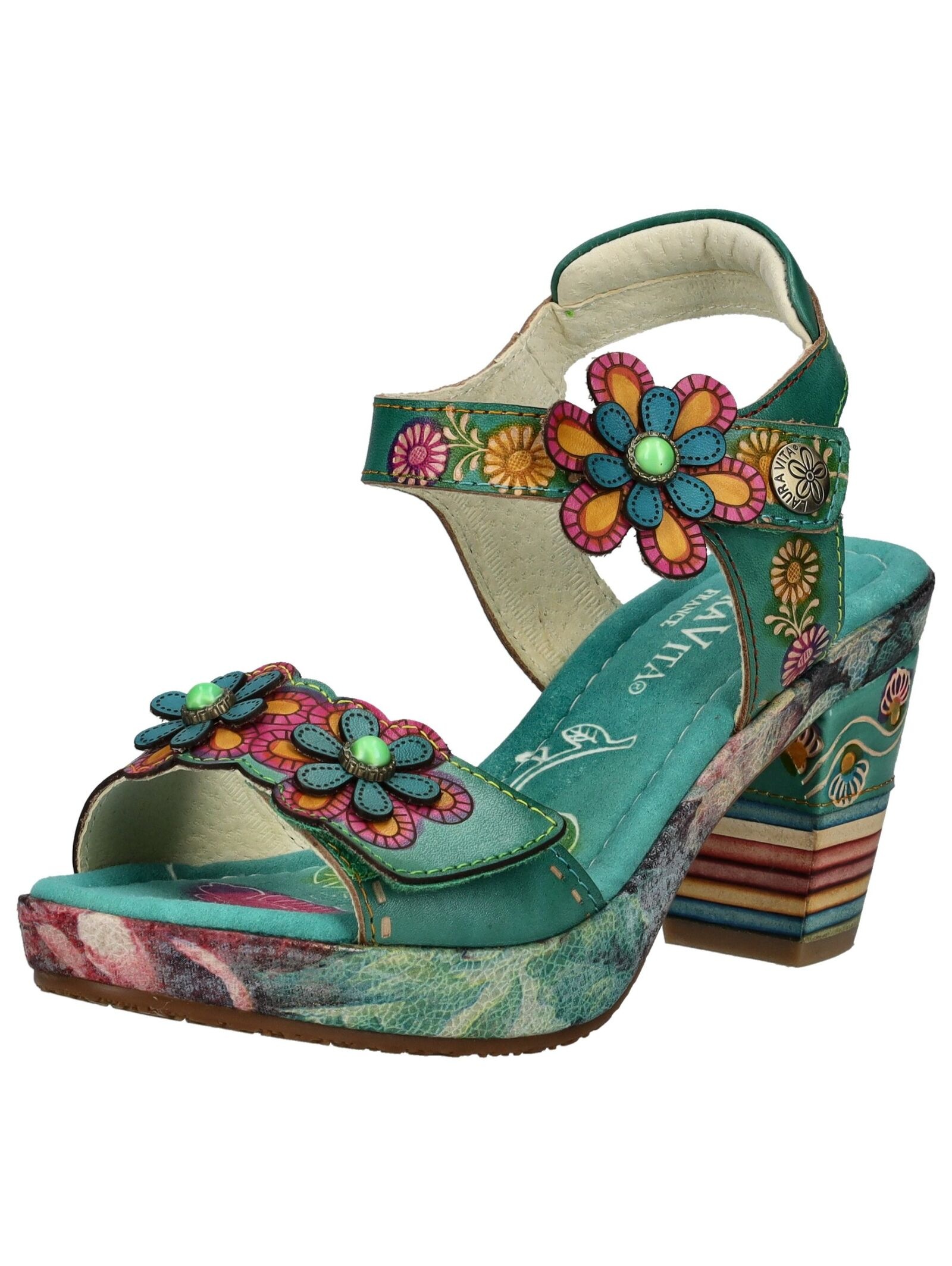 LAURA VITA Riemchensandale "LAURA VITA Sandalen Leder" günstig online kaufen