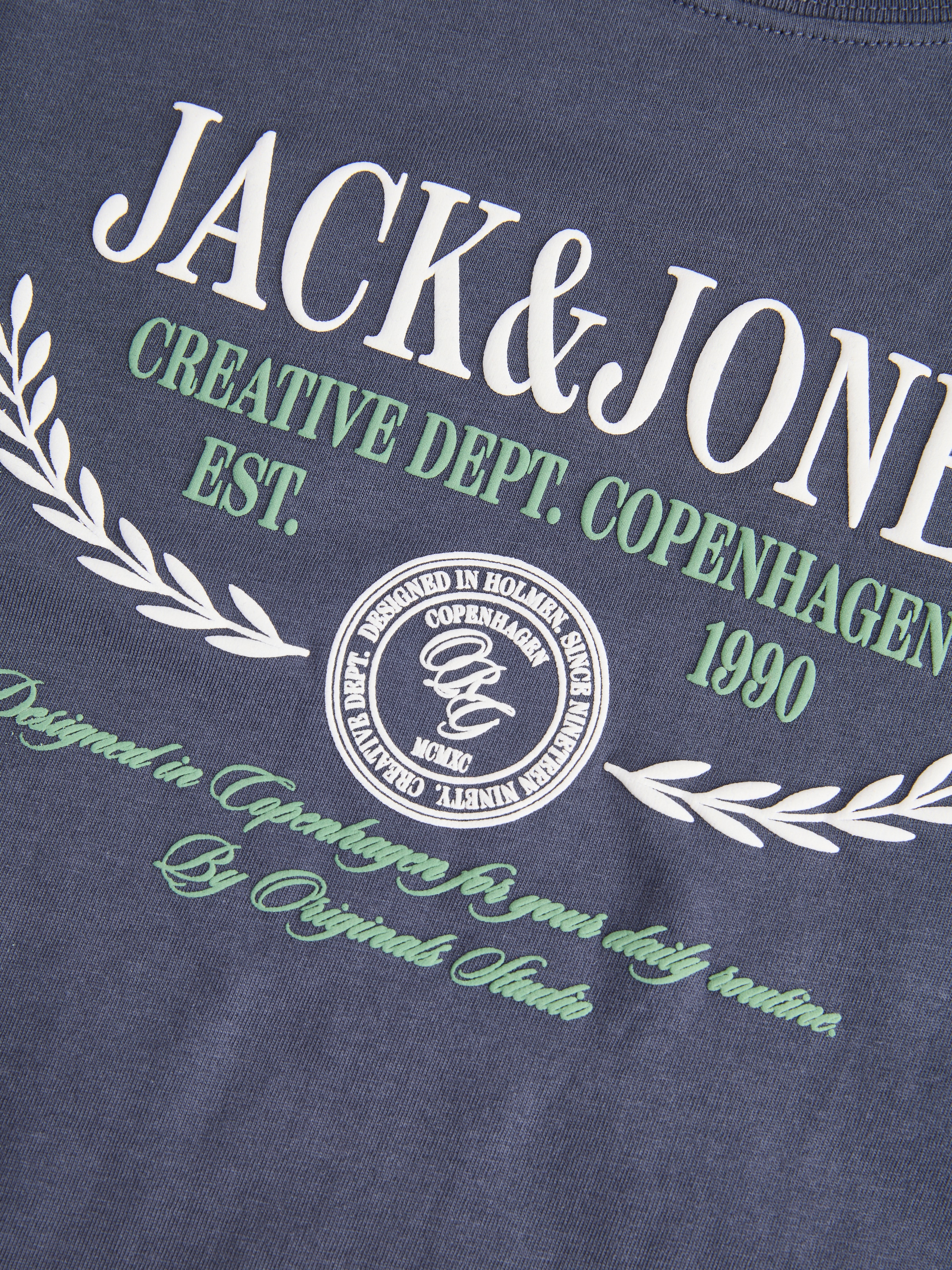 Jack & Jones Junior Langarmshirt »JORFREDERIKSBERG COLORFULL LS TEE JNR« Baumwolle, regular fit