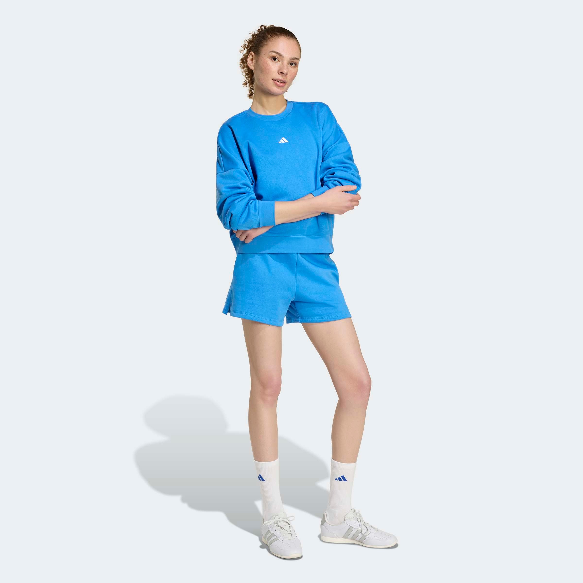adidas Sportswear Sweatshirt »ESSENTIALS SMALL LOGO FEELCOMFY«, mit flauschiger Innenseite
