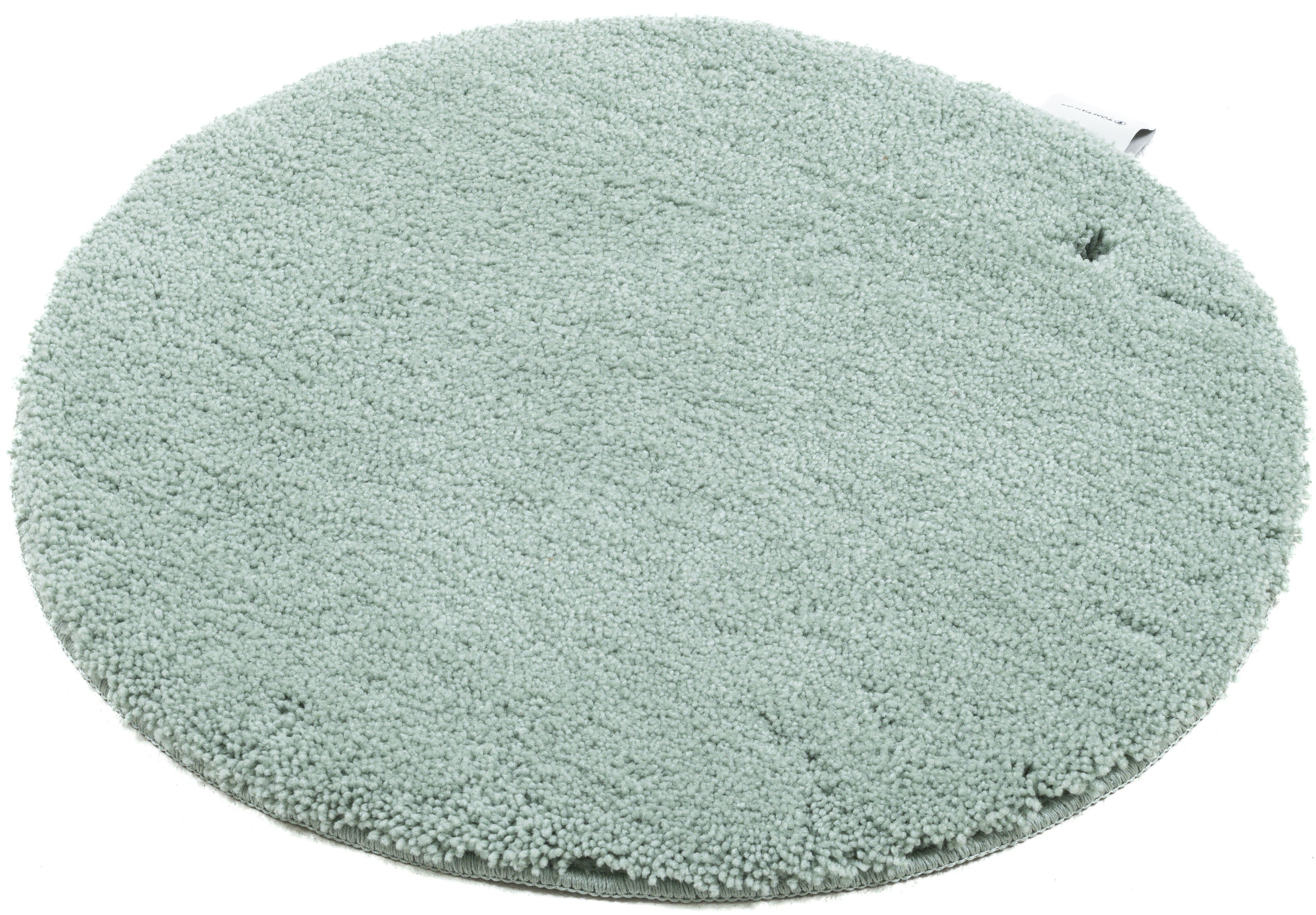 TOM TAILOR HOME Badematte "Cozy Bath UNI, Badvorleger, Badezimmer Teppich" Höhe 27 mm rutschhemmend beschichtet fußbodenheizungsgeeignet Badteppich, Uni Farben, rechteckig, in rund & oval erhältlich