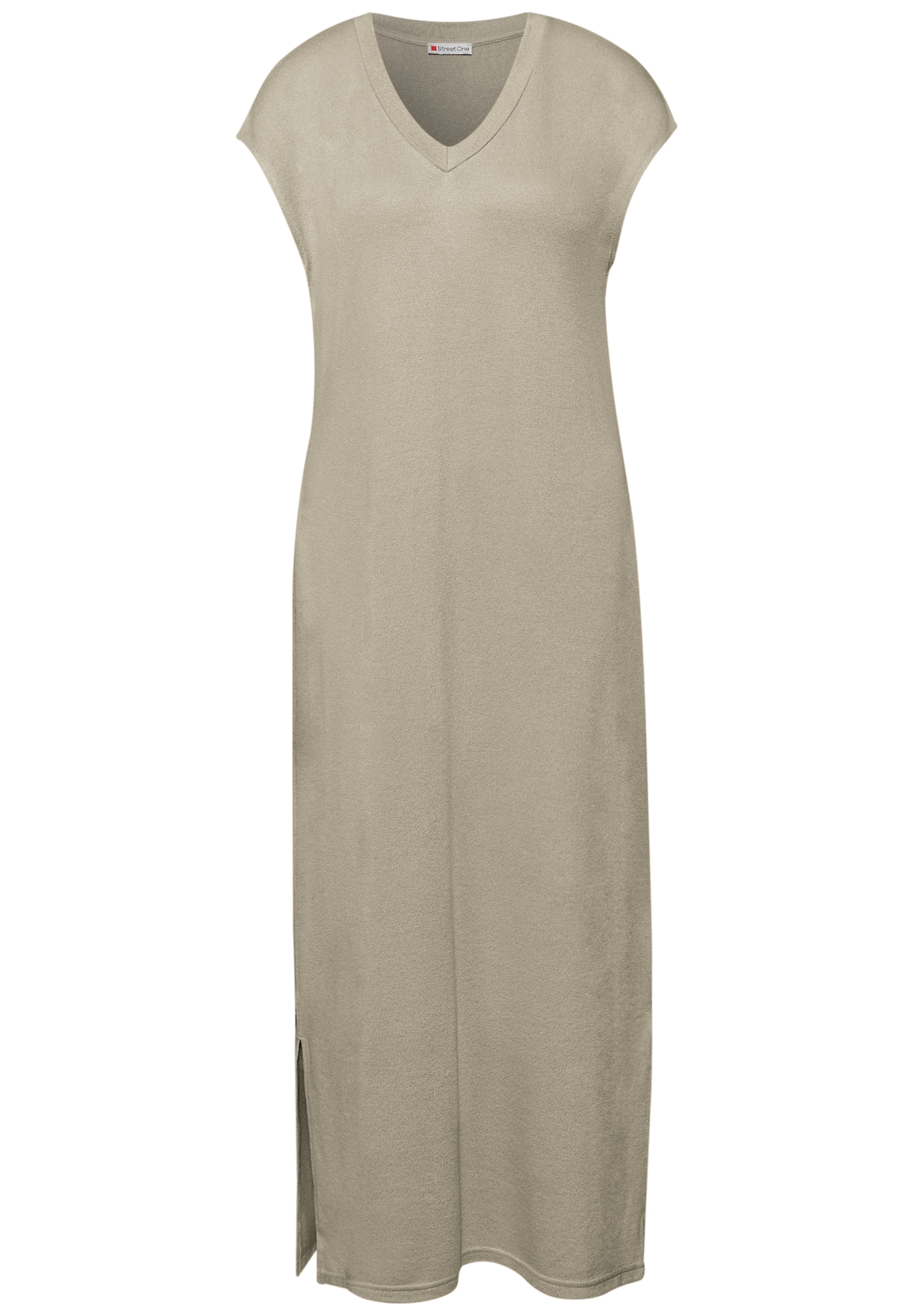 STREET ONE Midikleid Ohne Taschen soft und trageangenehm