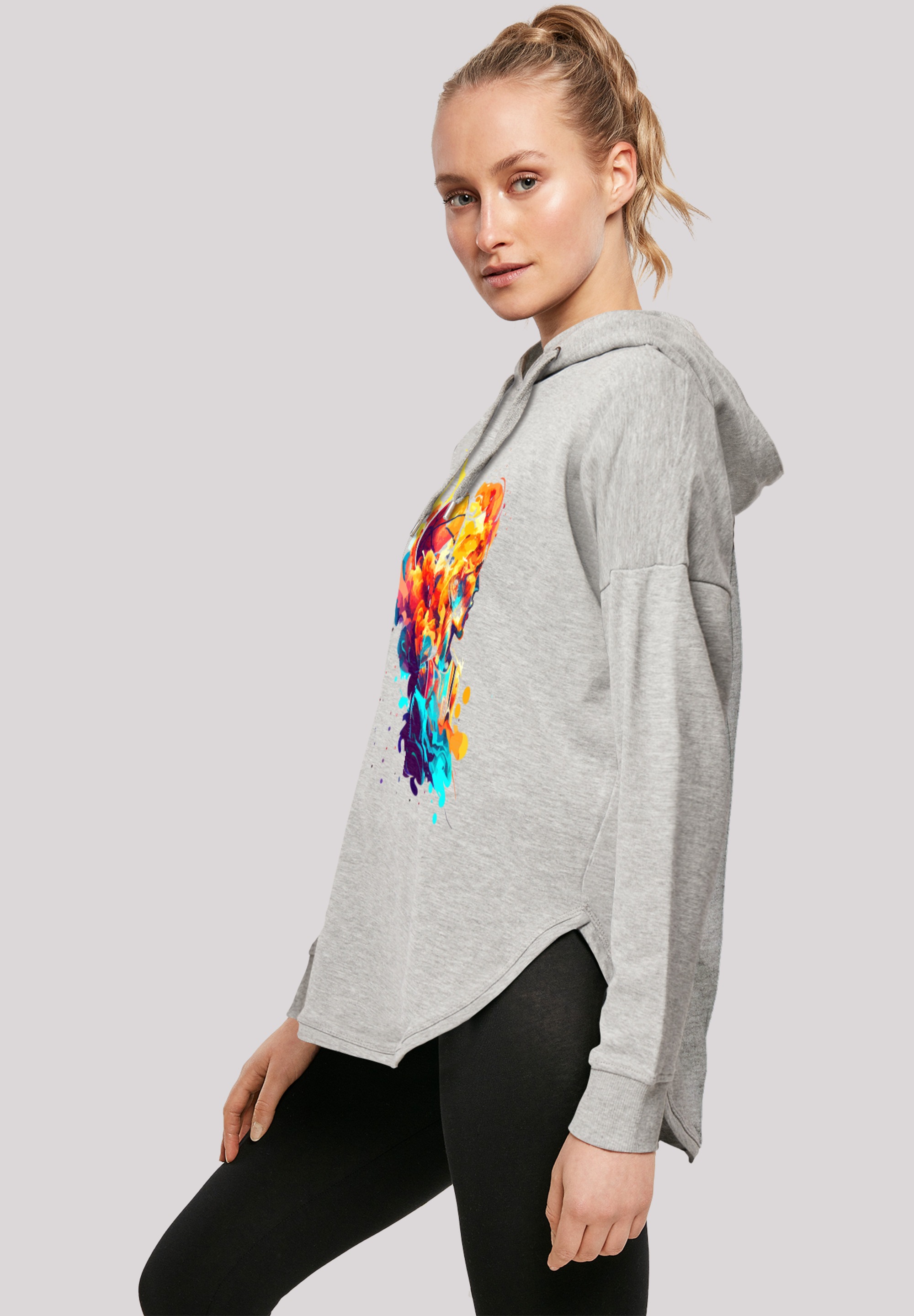 F4NT4STIC Kapuzenpullover »Basketball Sport Player OVERSIZE HOODIE«, Print