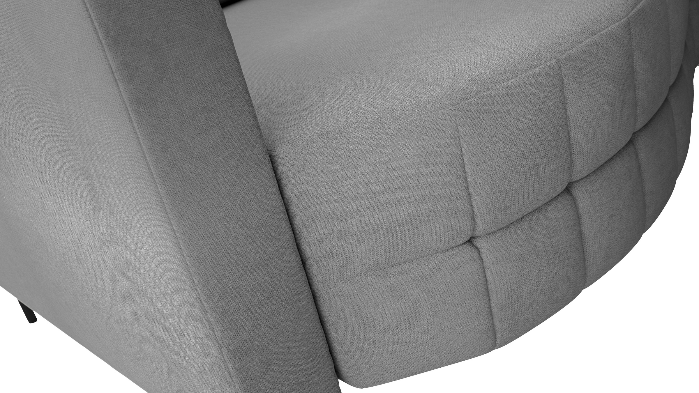 exxpo - sofa fashion Loungesofa »T wiggy Schlafsofa mit Bettfunktion und Bettkasten,«, komfortabler Federkern, super Sitzkomfort, elegante Formensprache