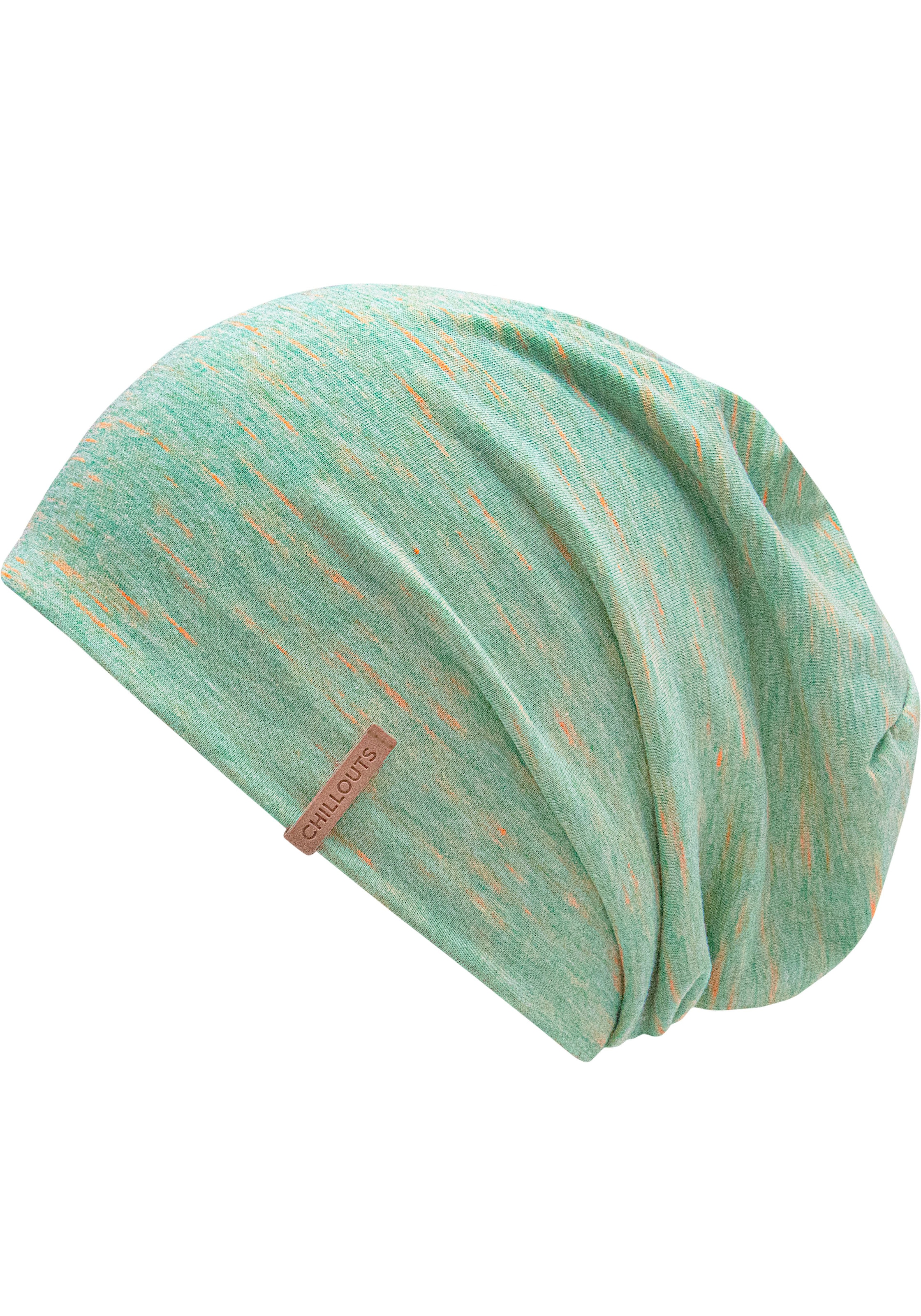 chillouts Beanie "Memphis Hat", mit Melange-Optik & elastischem Tragekomfor günstig online kaufen
