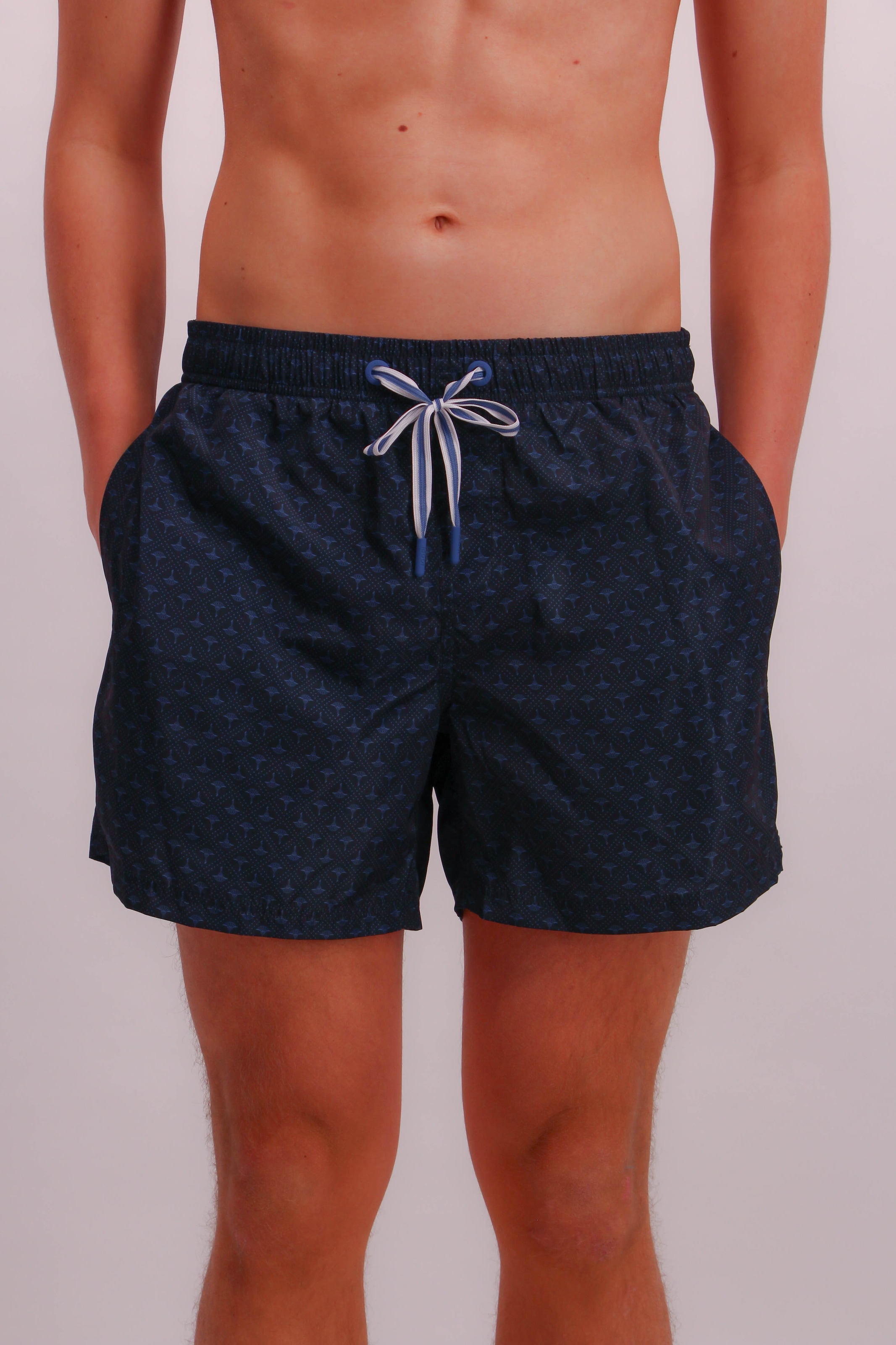 JOOP Badeshorts "Diamond Cornflower" Signature-Design, kleine Schlitze an d günstig online kaufen
