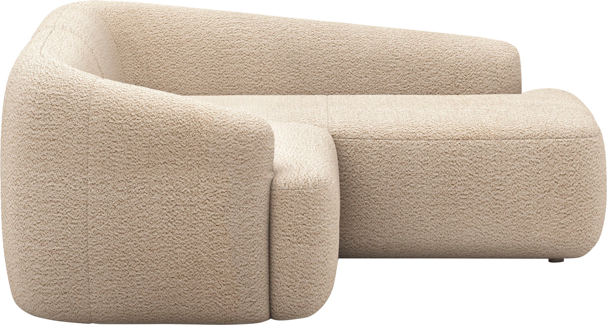 INOSIGN Ecksofa »Nergal, Einzelsofa oder L-Form«, Modernes Design, schlichte Optik, stilvoller Blickfang im Wohnzimmer