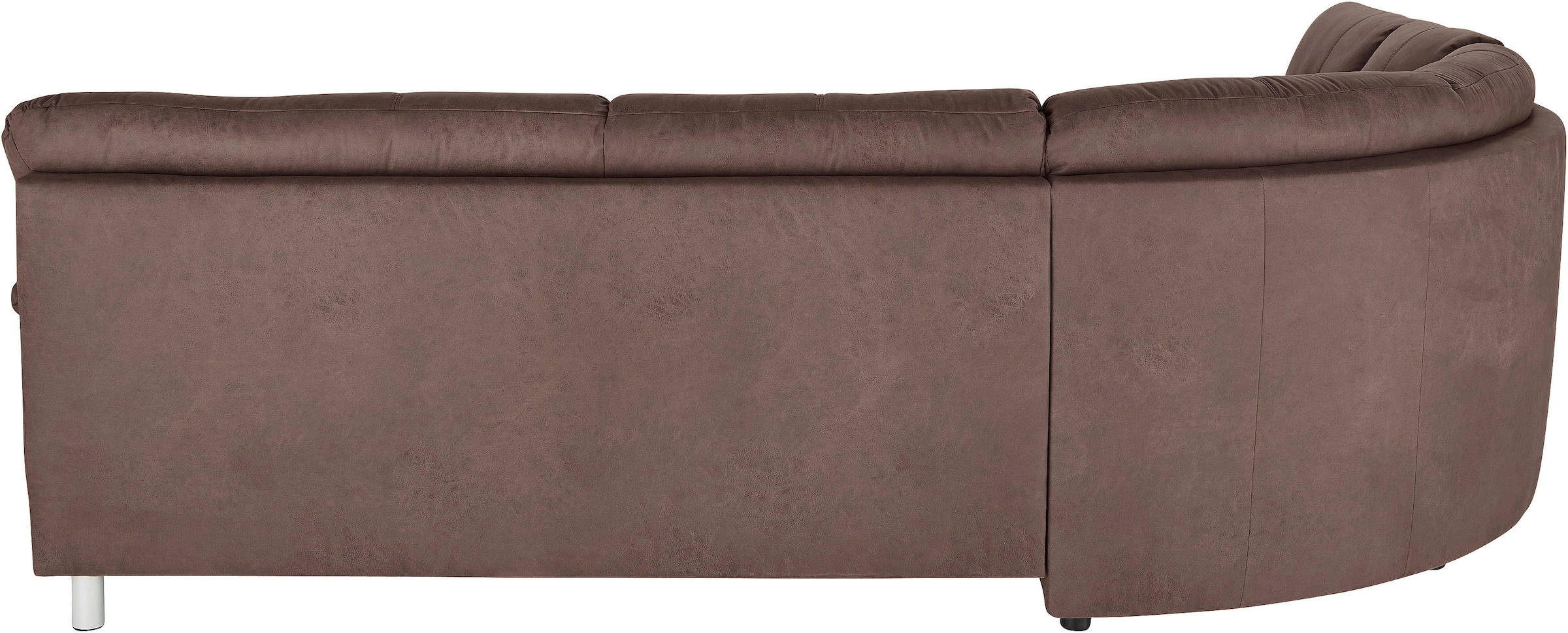 TRENDMANUFAKTUR Ecksofa »Cecilia II, in italienischen Design, bequem, hoher Sitzkomfort, L-Form«, extrabreite Armlehnen für noch mehr Sitzkomfort