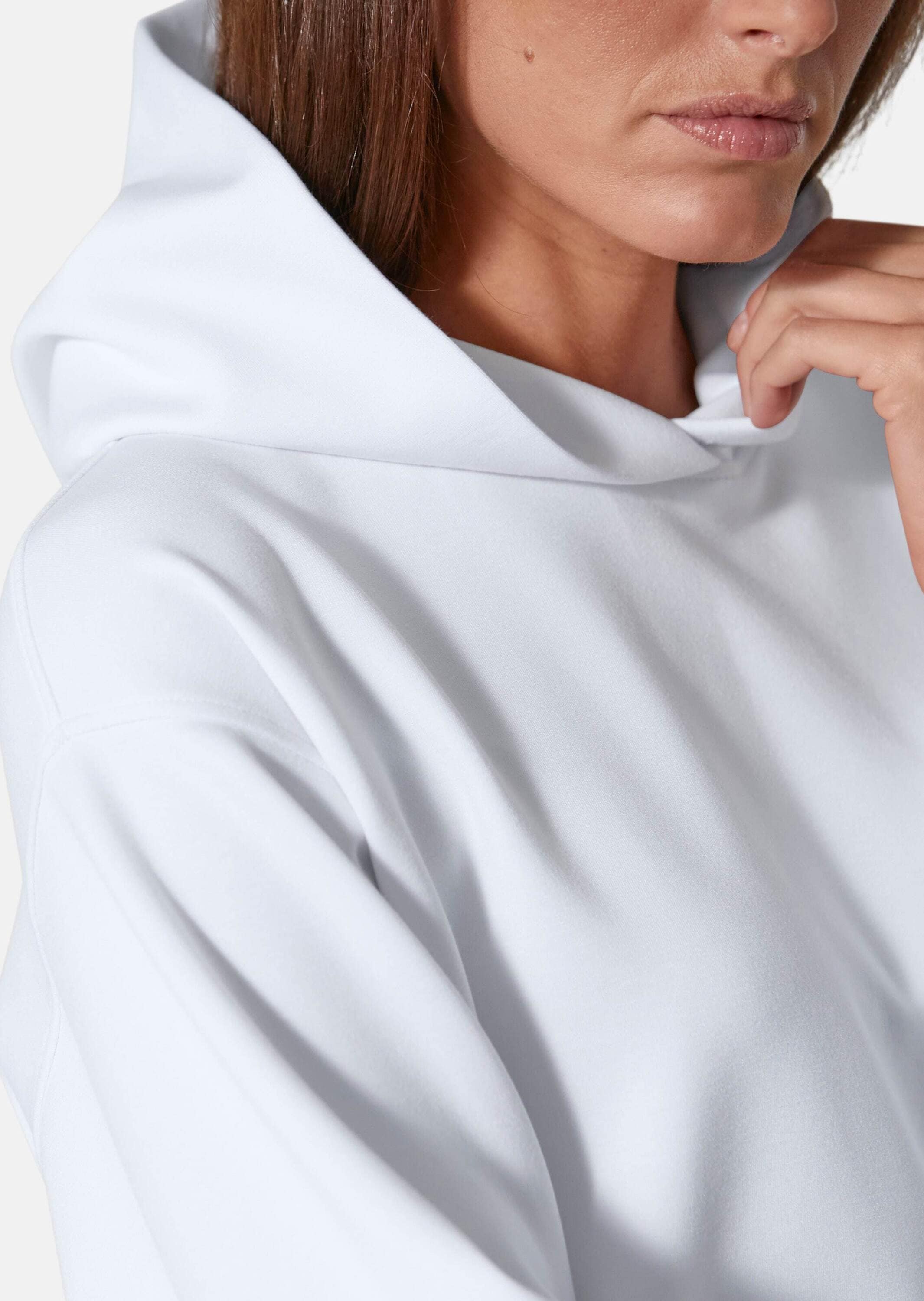 MADELEINE Langarmshirt »Sweatshirt Kapuzen-Sweatshirt in lässiger Boxy-Form«