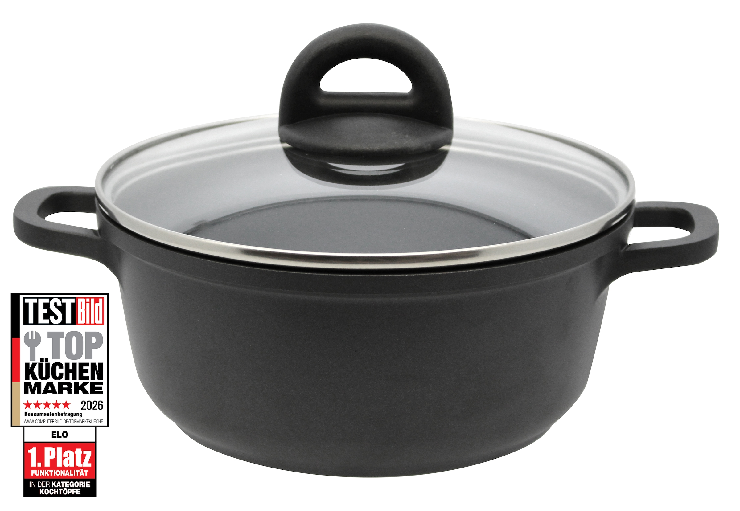 Elo Basic "Black" 1 tlg. Aluminium
