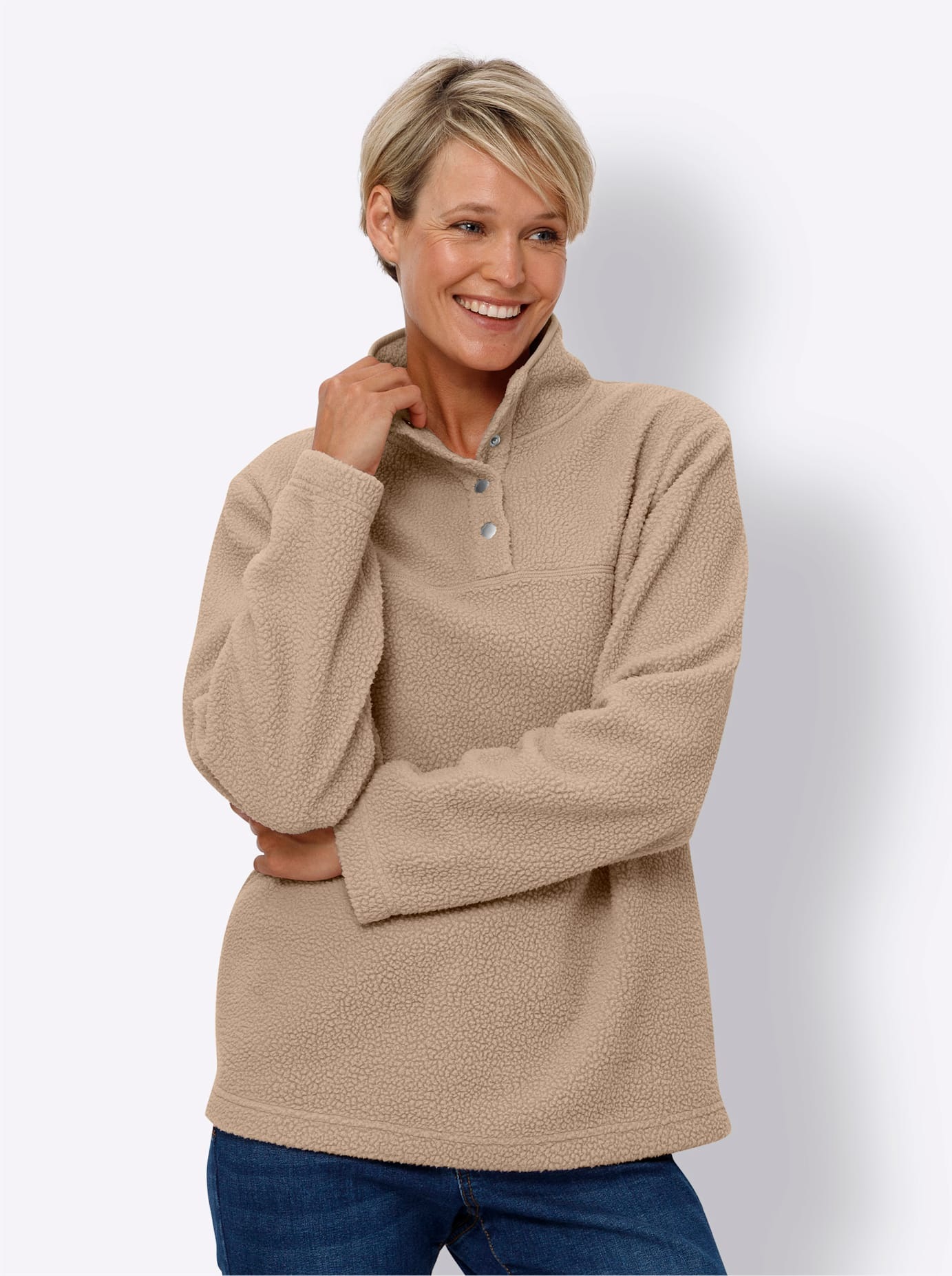 Classic Basics Fleeceshirt "Fleece-Shirt", (1 tlg.) günstig online kaufen