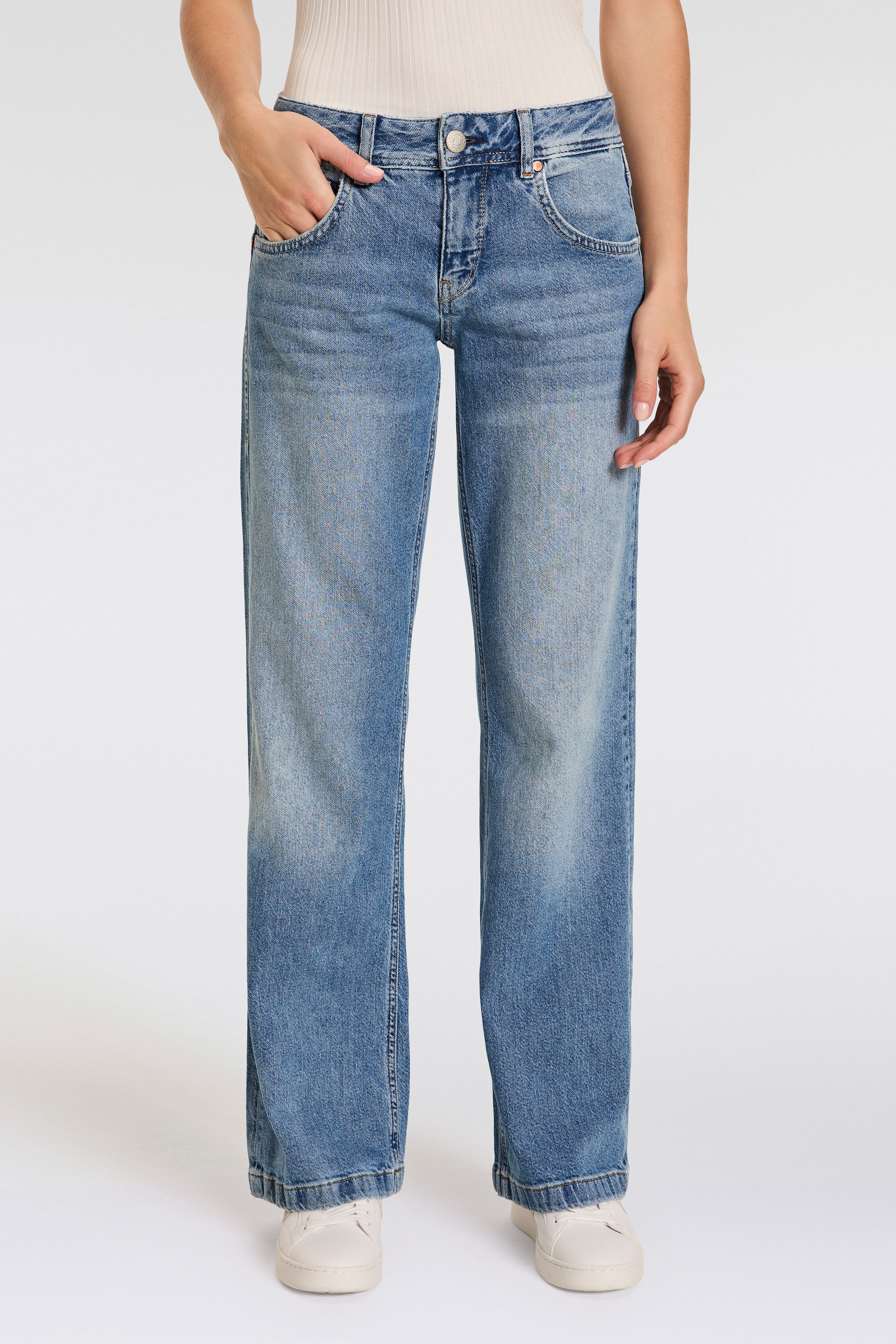 Herrlicher Bootcut-Jeans "Edna Light Denim"