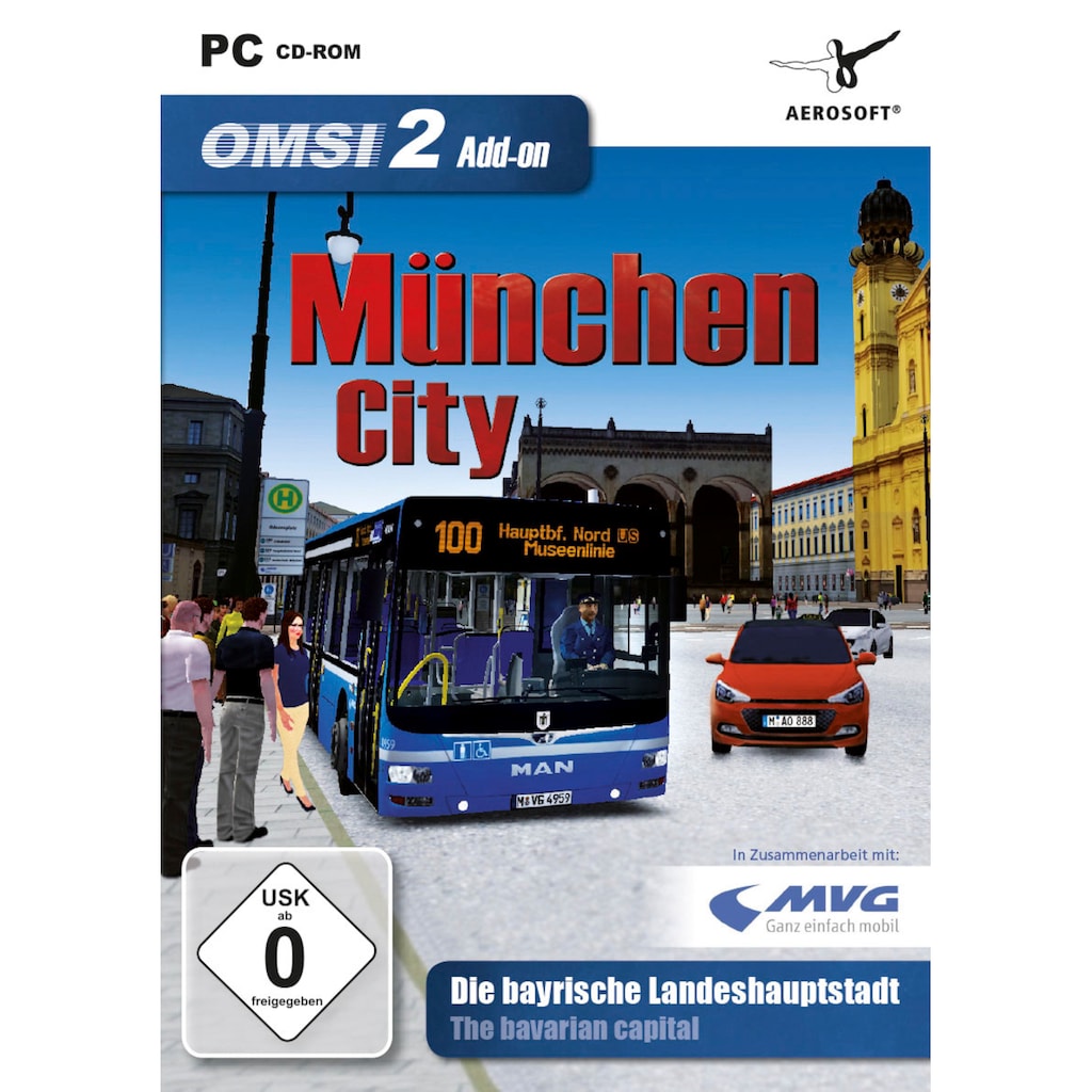 aerosoft Spielesoftware »OMSI 2 Add-on München City«, PC