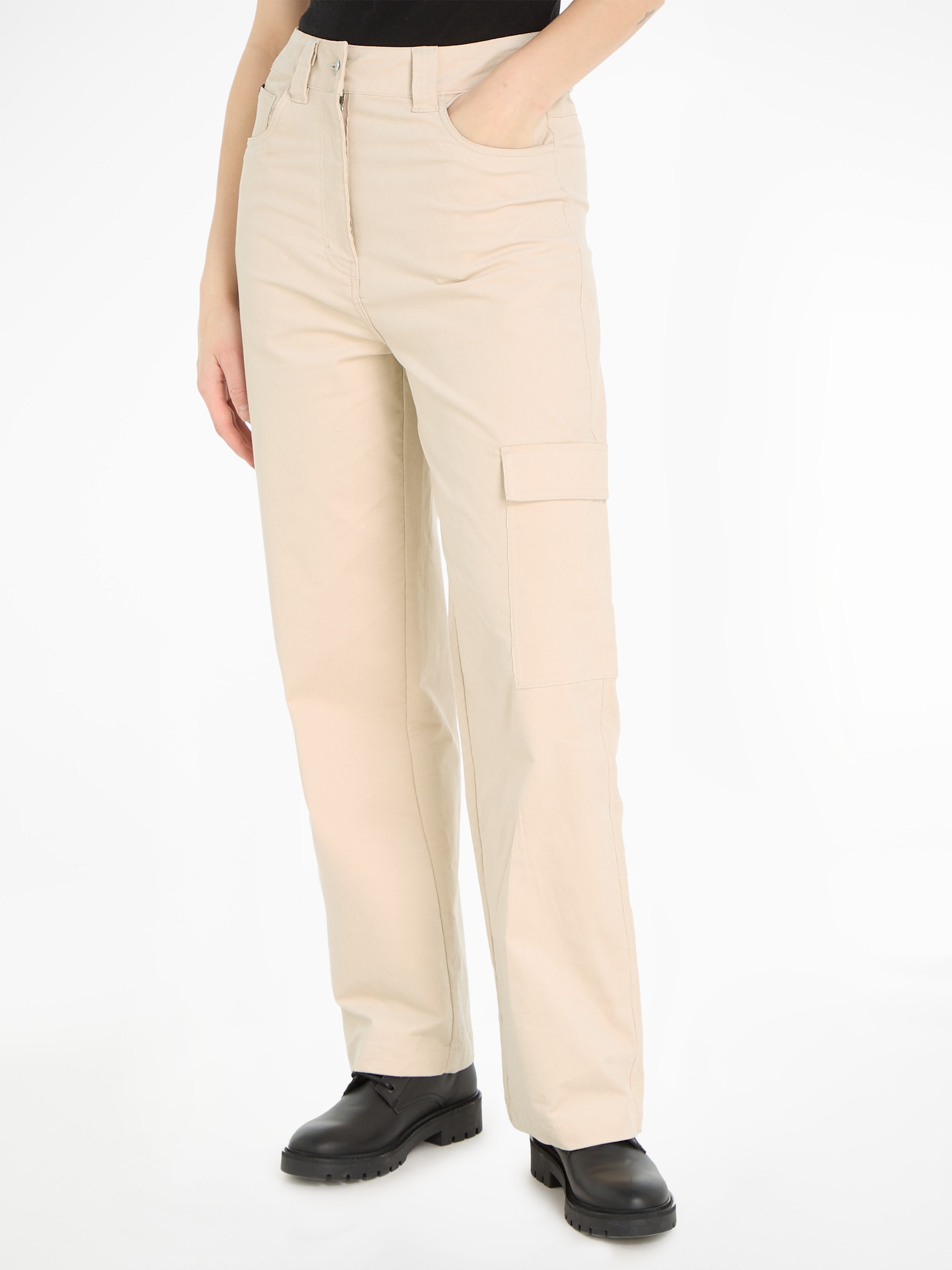 Calvin Klein Jeans Webhose "HIGH RISE CORDUROY PANT"
