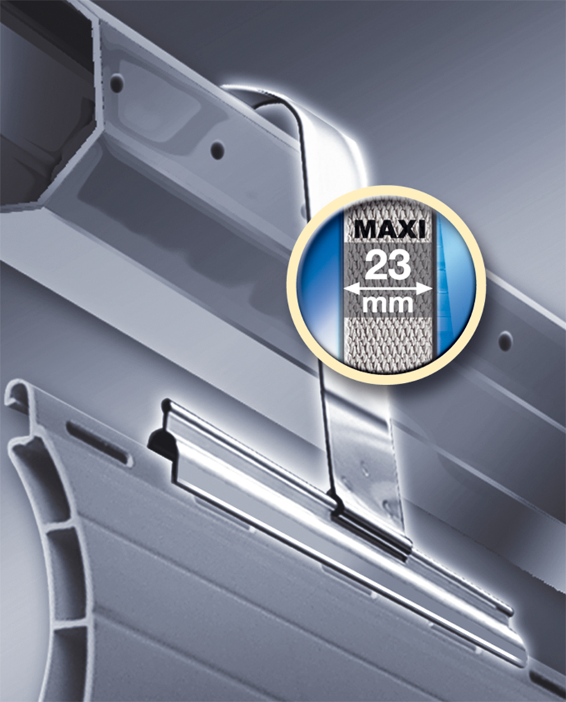 SCHELLENBERG Rollladenaufhängung »Mini oder Maxi, aus Edelstahl«, für Ø 40 oder 60 mm Stahlrohrwellen