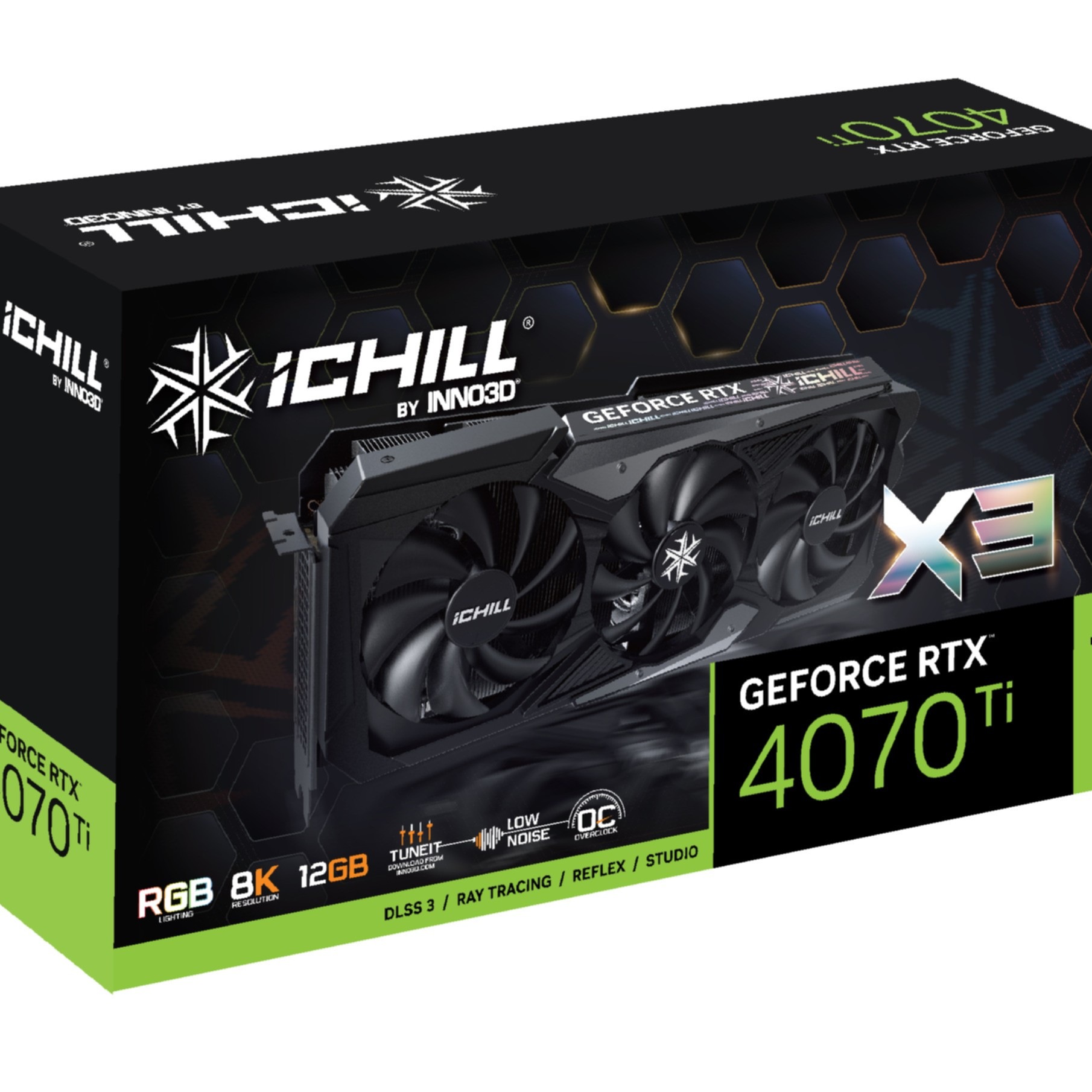 Inno3D Grafikkarte »Geforce RTX 4070 Ti ichill x3«