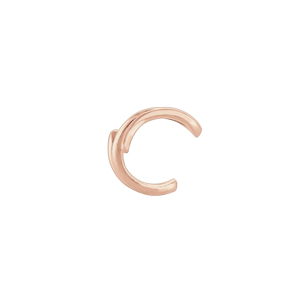 Elli Single-Ohrhaken »Earcuff Ohrklemme Welle 925er Silber«