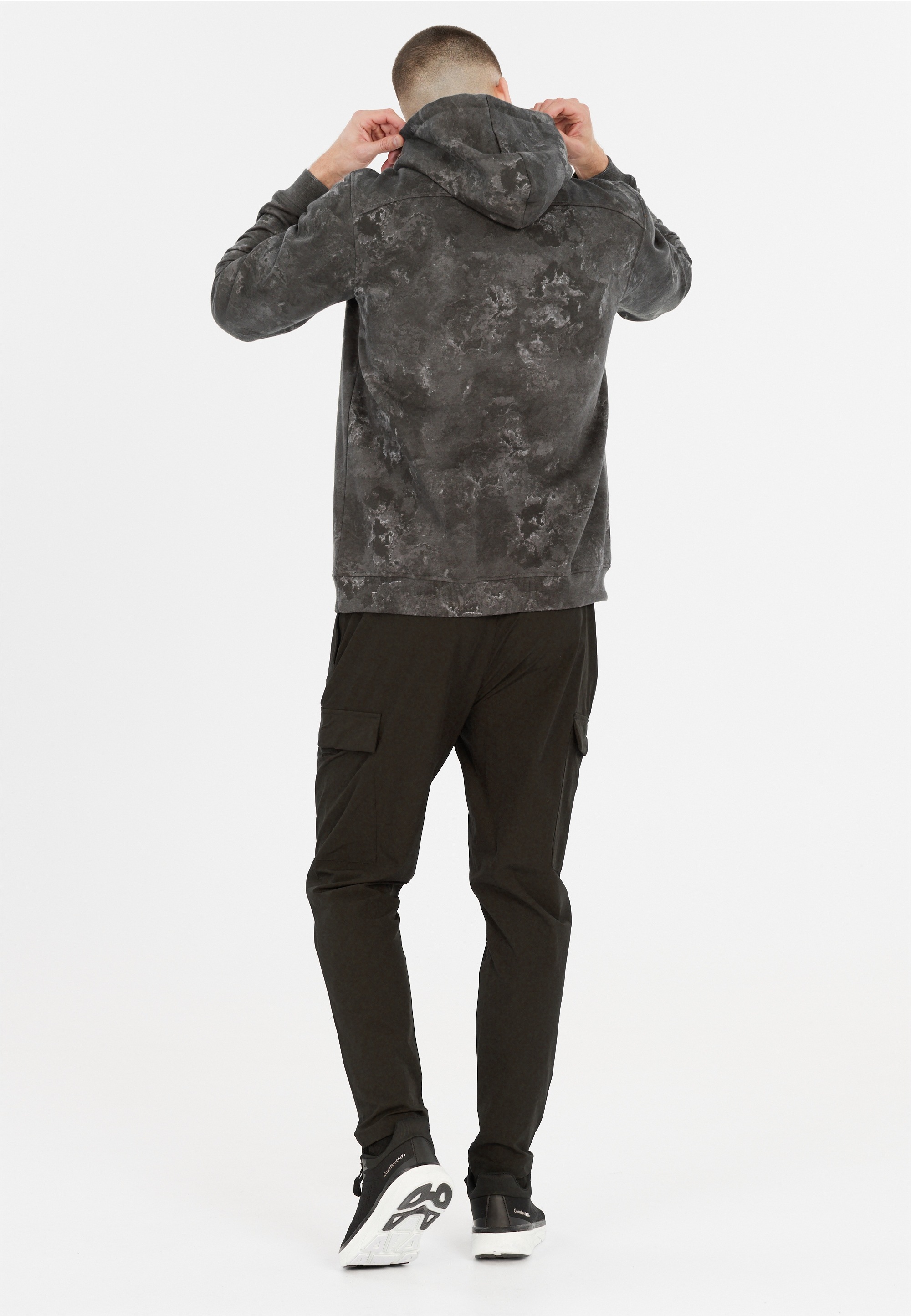 Virtus Kapuzensweatshirt »Callum«, mit angesagtem Allover-Print