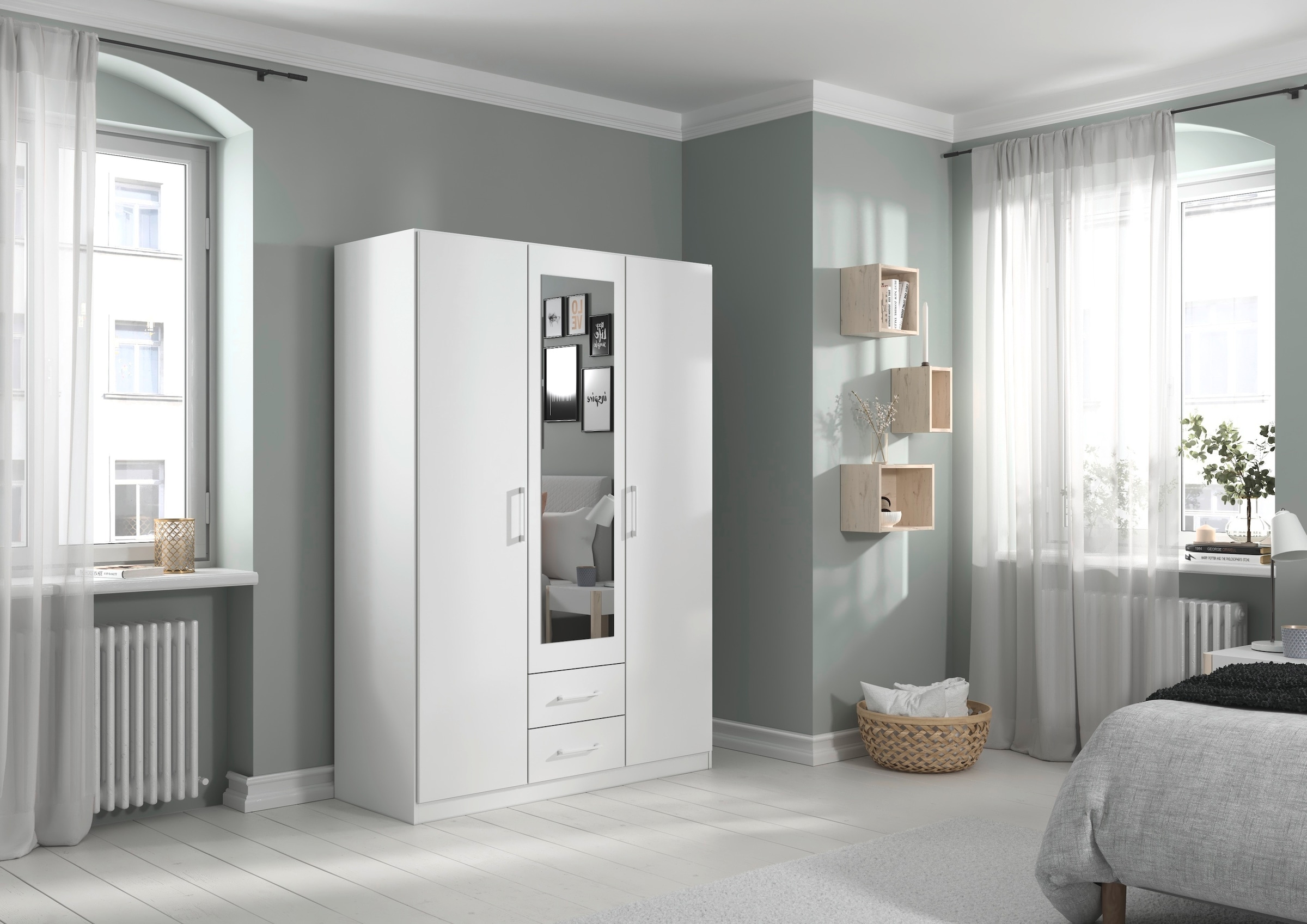 rauch Drehtürenschrank "Kleiderschrank Schrank Garderobe KREFELD optional m günstig online kaufen