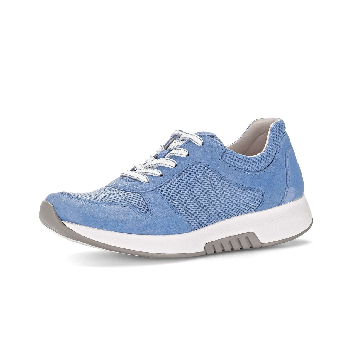 Gabor Sneaker "Sneaker low Materialmix Lederimitat" günstig online kaufen