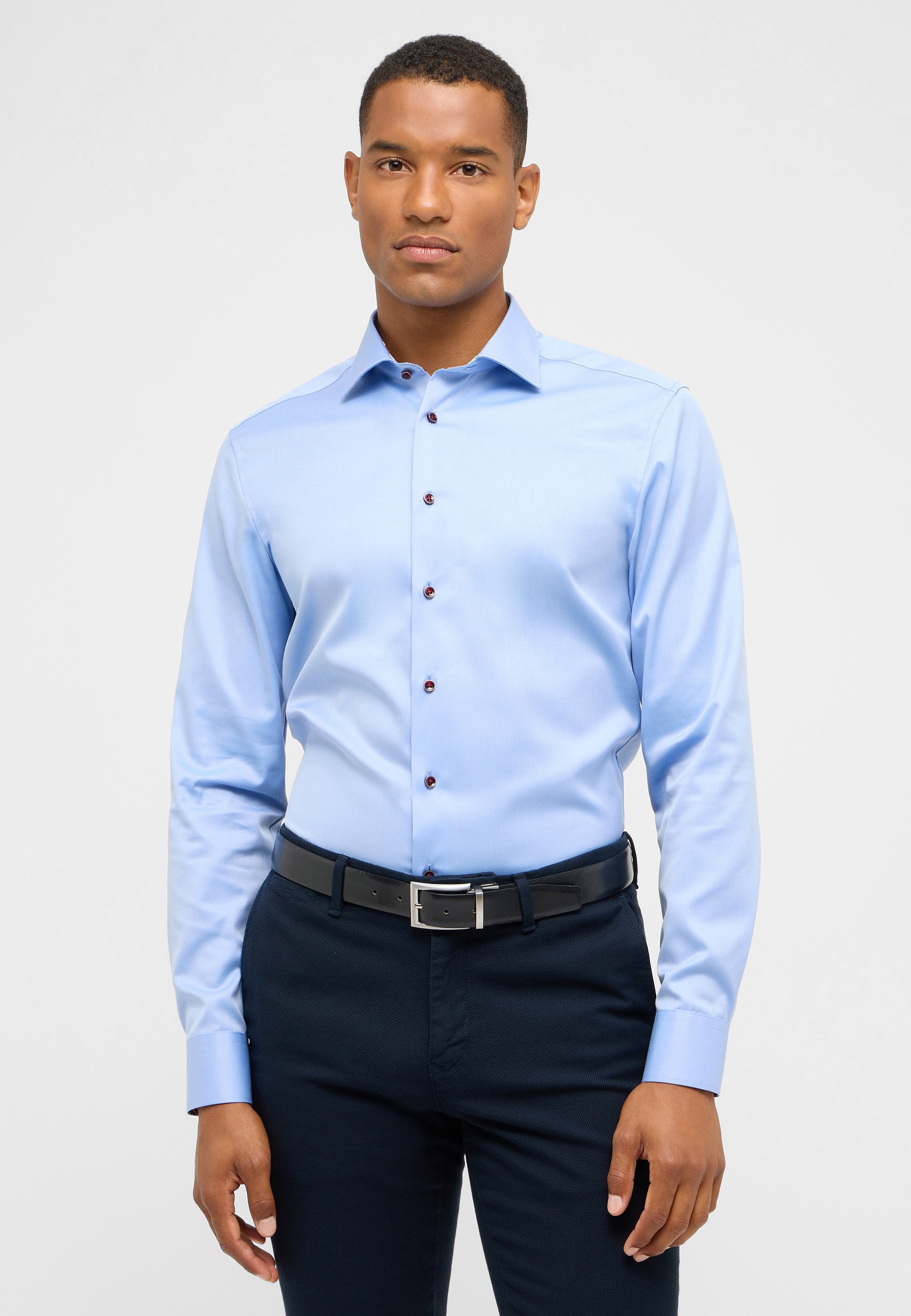 Eterna Langarmhemd "SLIM FIT", NON IRON (bügelfrei) günstig online kaufen