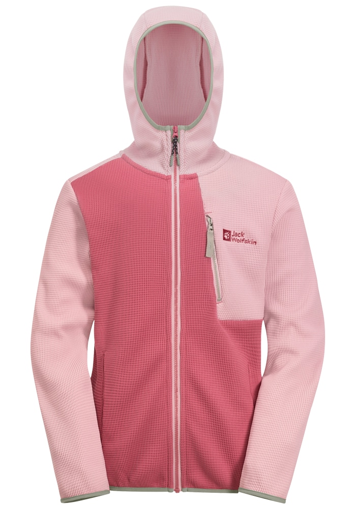 Jack Wolfskin Softshelljacke »ACTAMIC GRID MIDLAYER K«, mit Kapuze