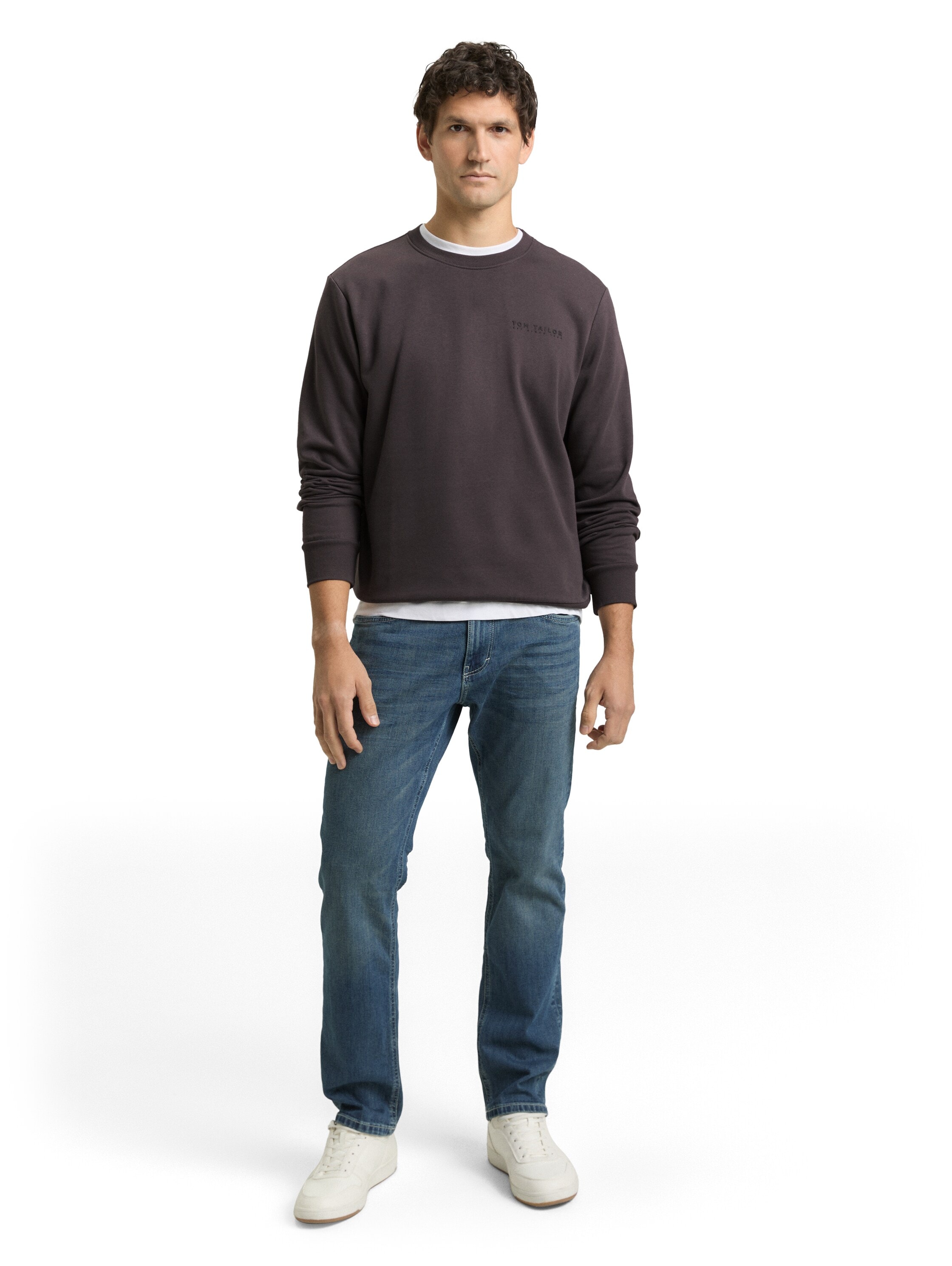 TOM TAILOR Sweatshirt , mit Logo Stickerei
