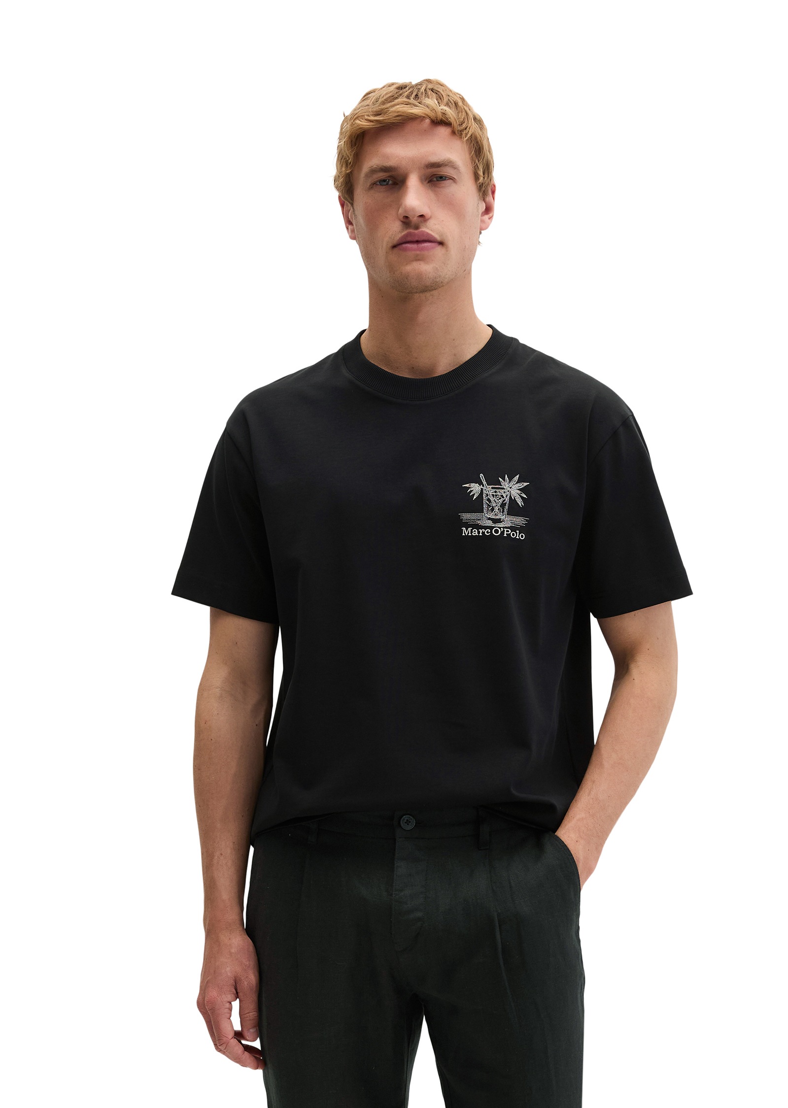 Marc O'Polo T-Shirt »aus Bio-Baumwolle«