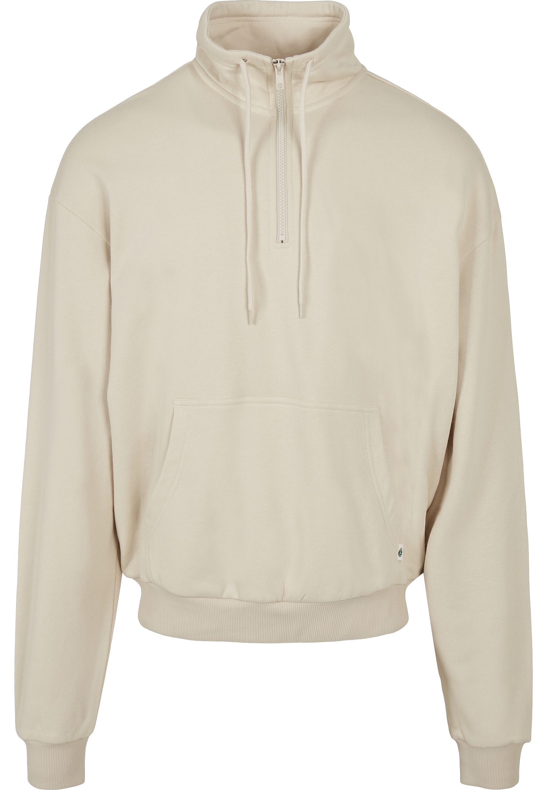 URBAN CLASSICS Funktions-Kapuzensweatjacke "Urban Classics Herren Organic Drawstring Troyer" 1