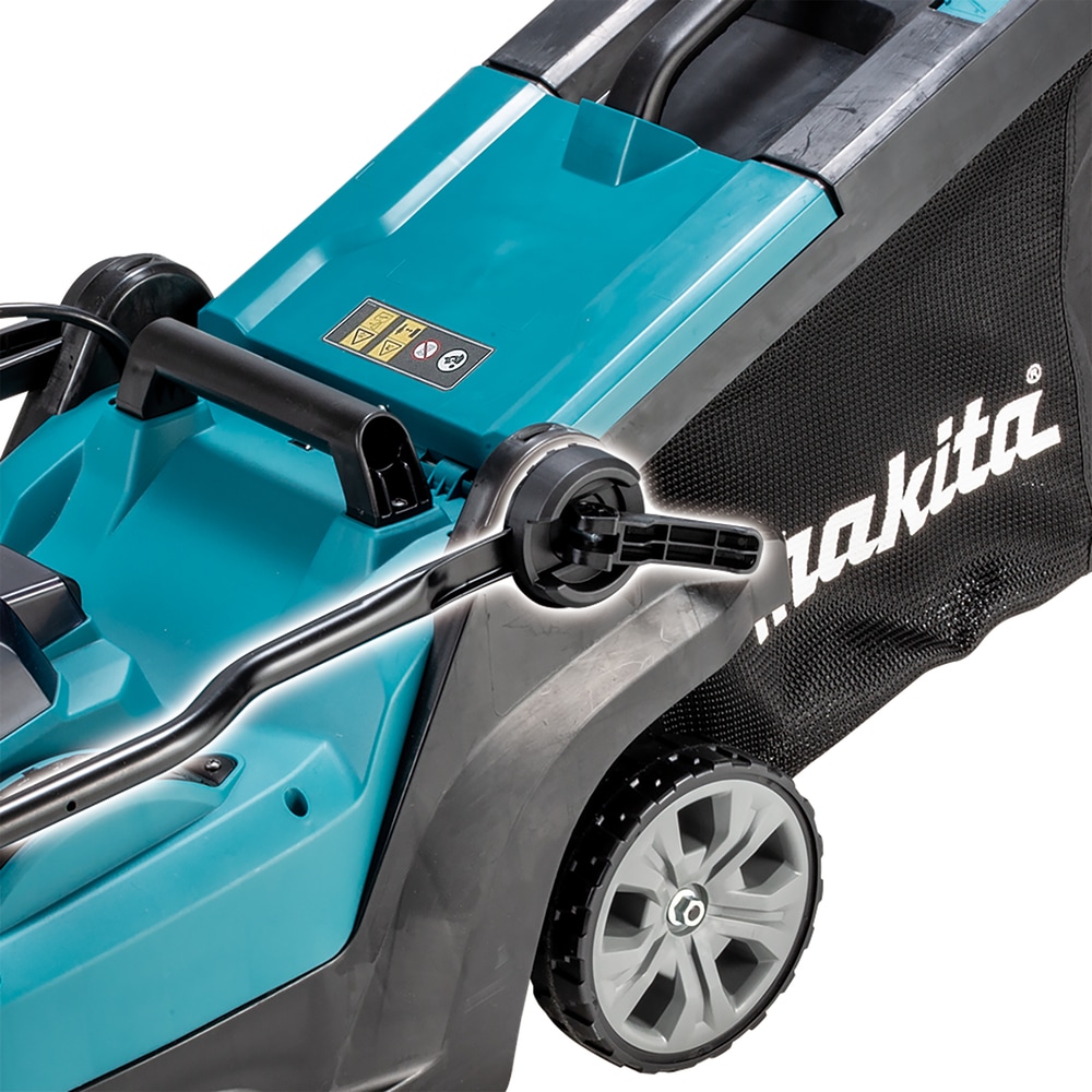 Makita Akkurasenmäher »»LM004GM102« 40V max., 43 cm, 50 l, Inkl. Akku und Ladegerät« leistungsstark, abgasfrei und besonders leise