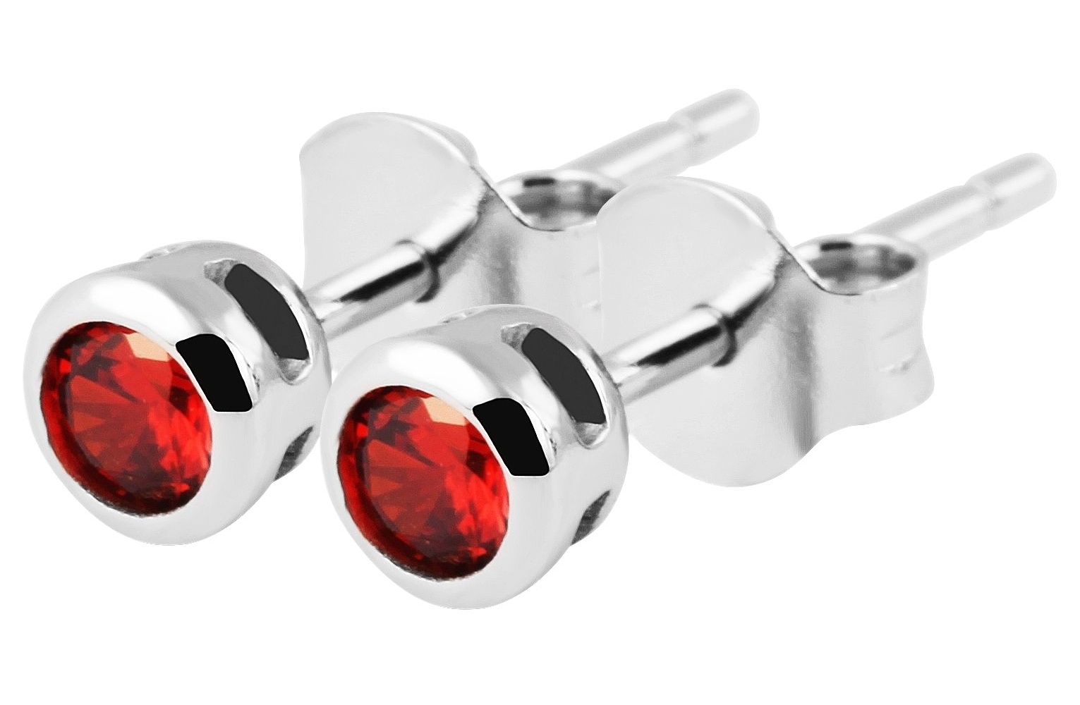 Adelia´s Paar Ohrhänger "Ohrringe – Ohrstecker aus 925 Silber mit Zirkonia" Perfekt als Geschenk für besondere Menschen