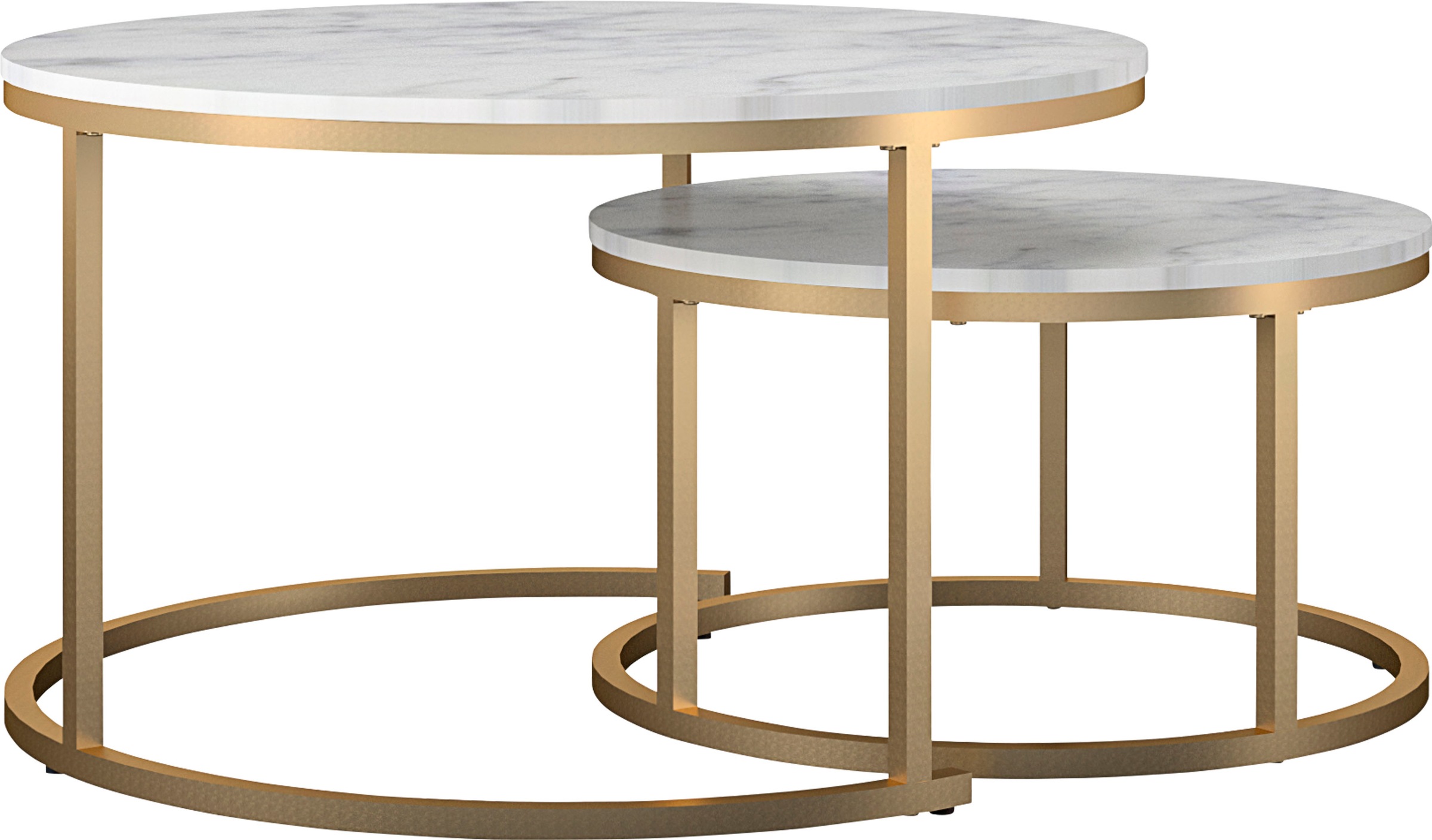 OTTO home Couchtisch "Amelia" Set, 2 Stk. tlg. 2 tlg., Tischplatte MDF Kera günstig online kaufen