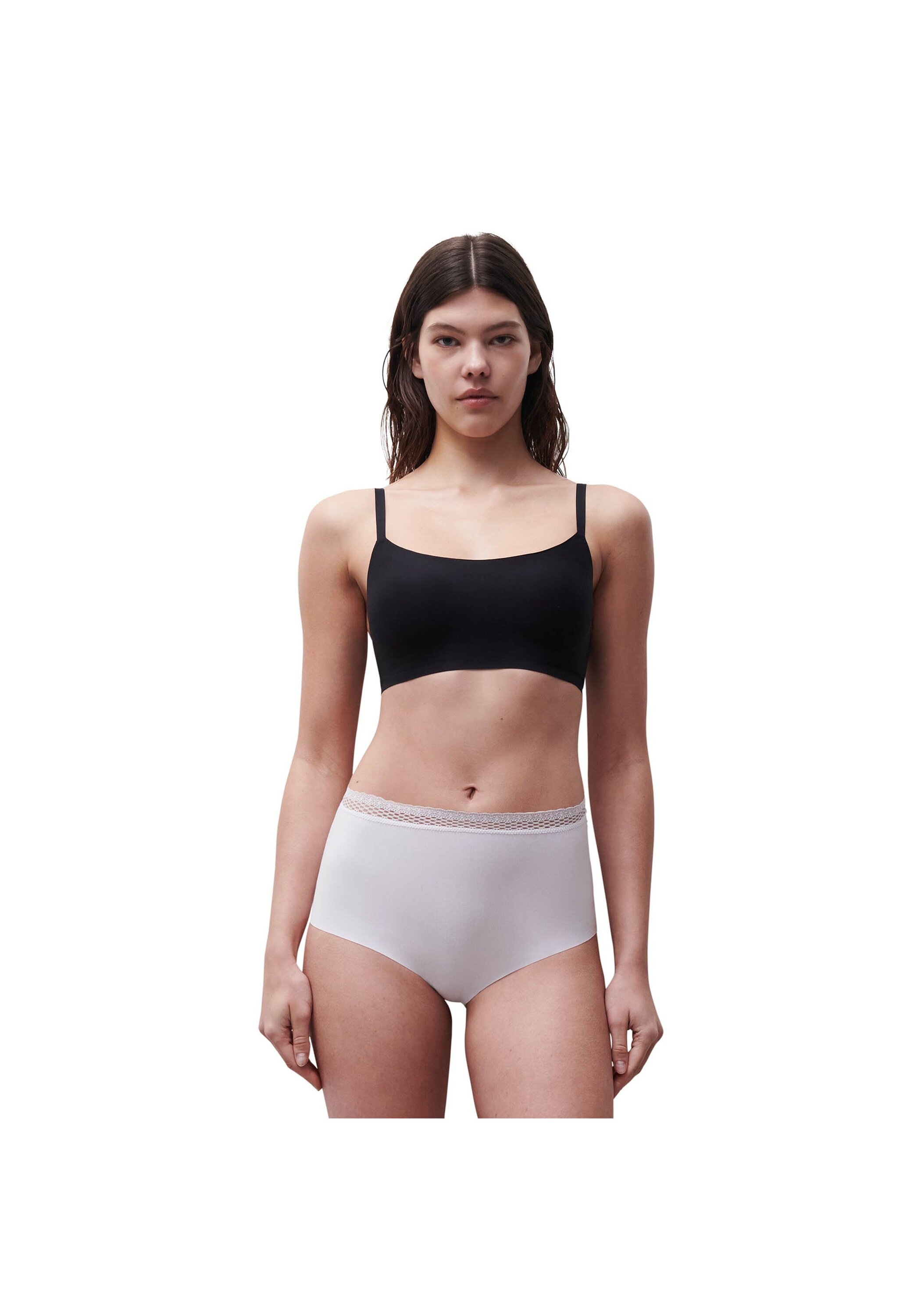 Slip CHANTELLE "Slip Taillen Slip Cozy Chic 1er Pack", Damen, Gr. M, weiß, Obermaterial: 80% Modal CMD. 20% Elasthan EL., Unterhosen Slip 5